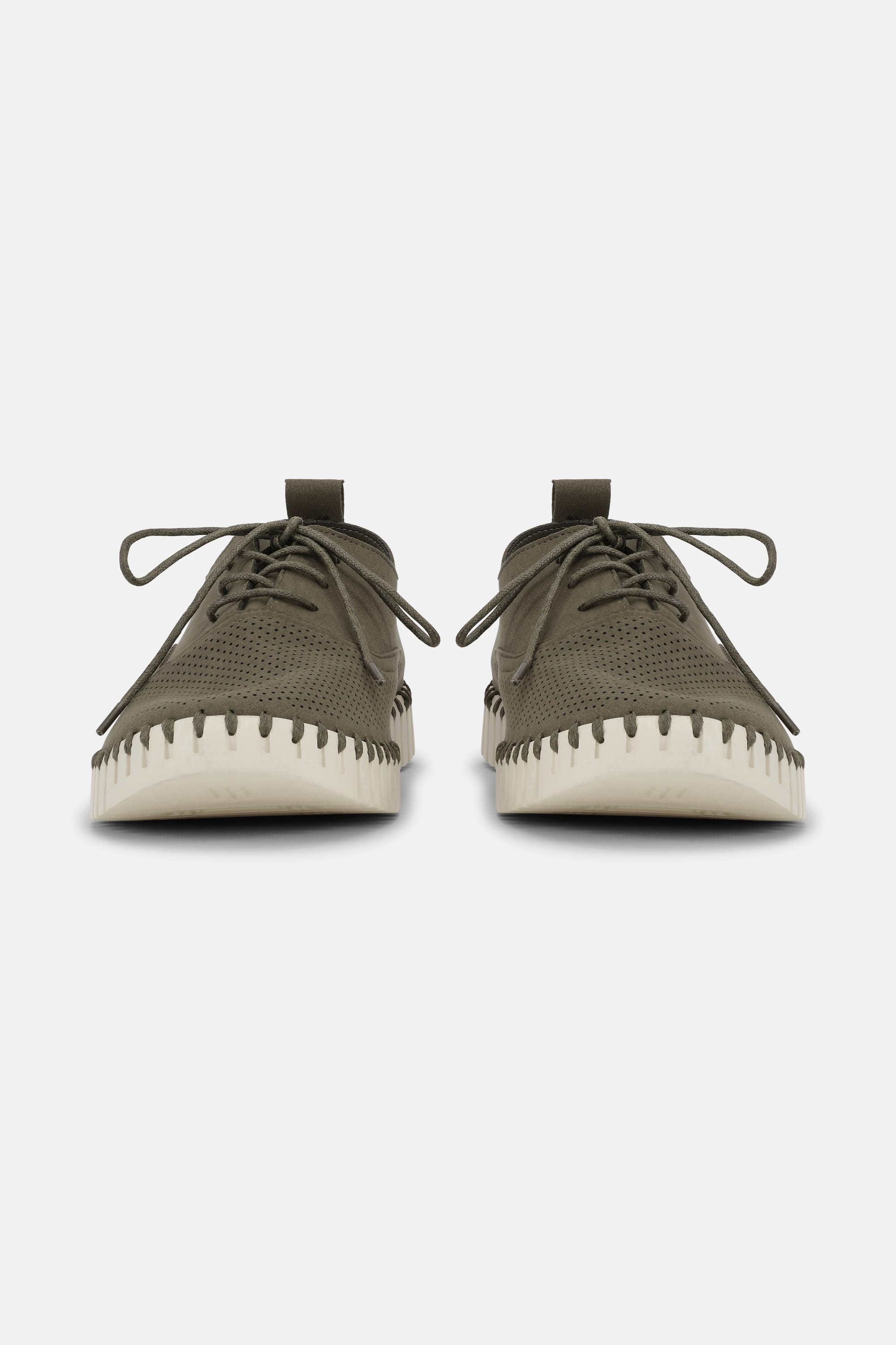 Chaussures Homme à Lacets - Deep Olive Pearled Ivory