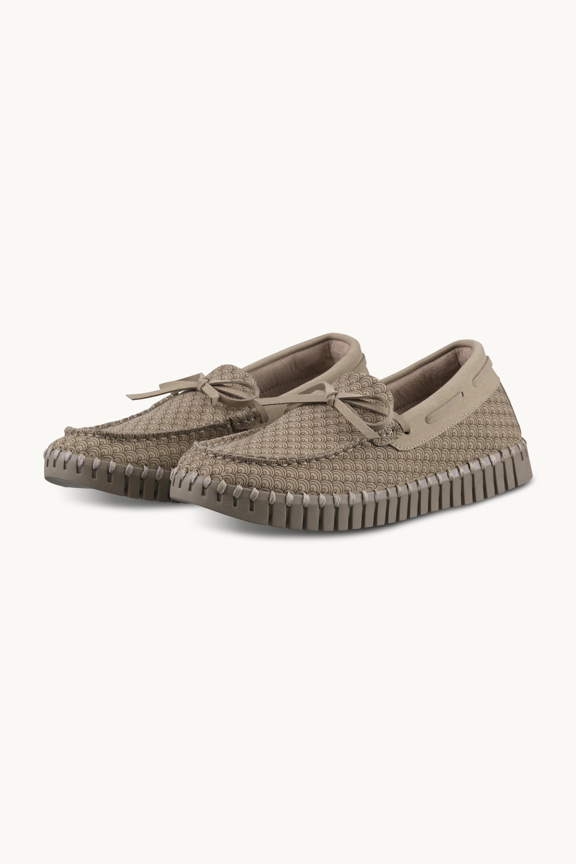 Tulip Sailor Shoe With Lining - Coriander Coriander