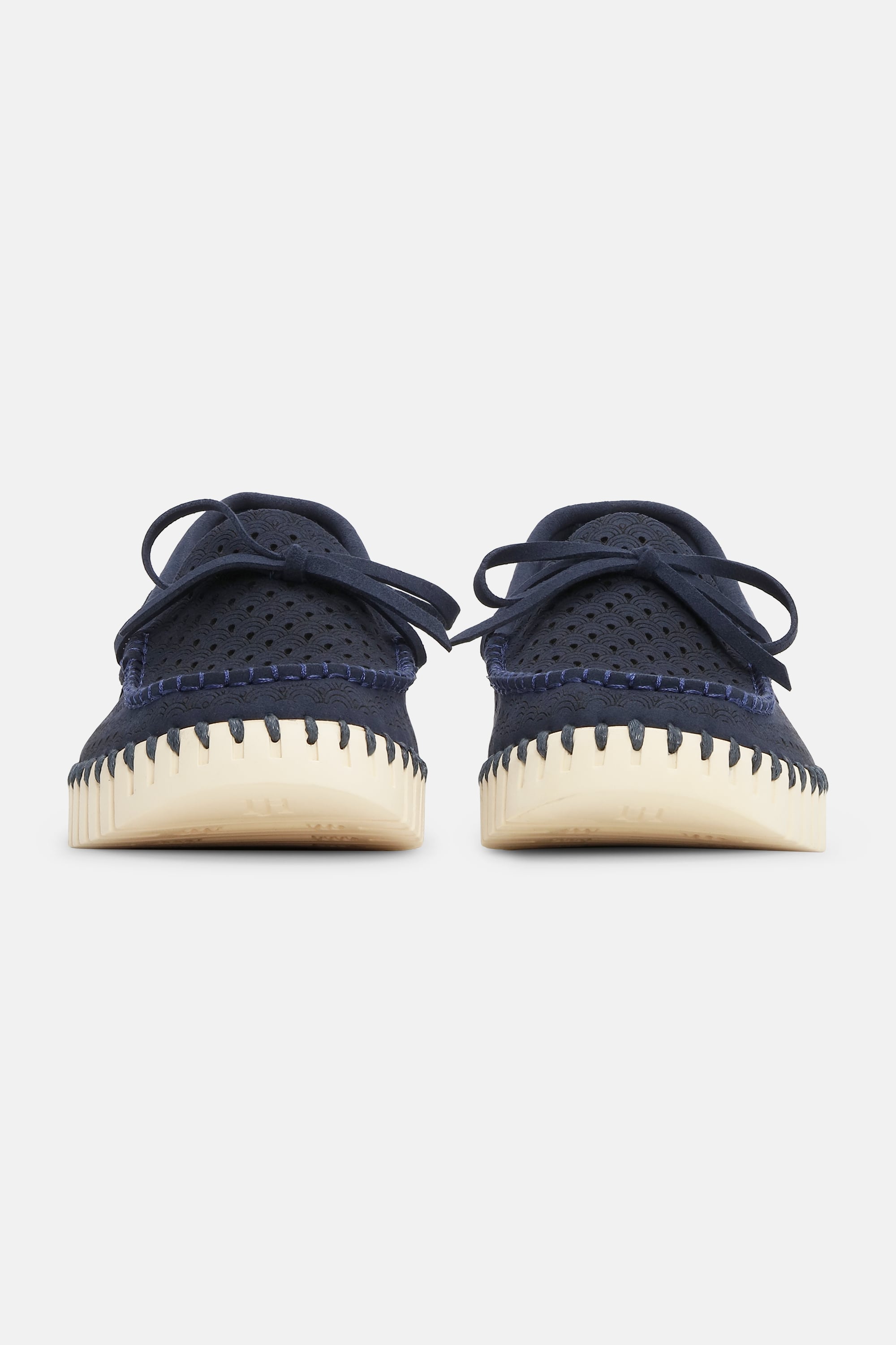 Tulip Sailor Shoe - Dark Indigo Pearled Ivory