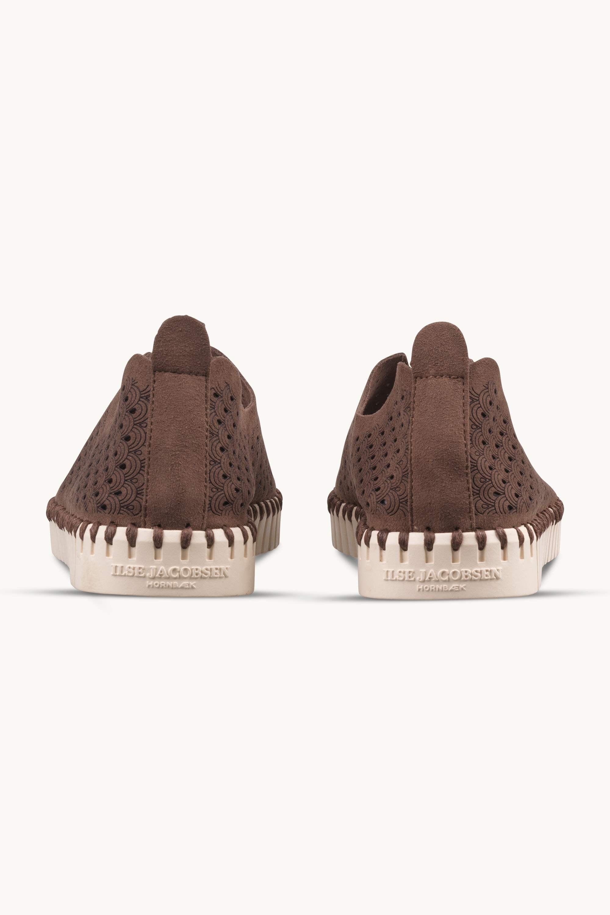 Tulip Shoe - Brown Pearled Ivory