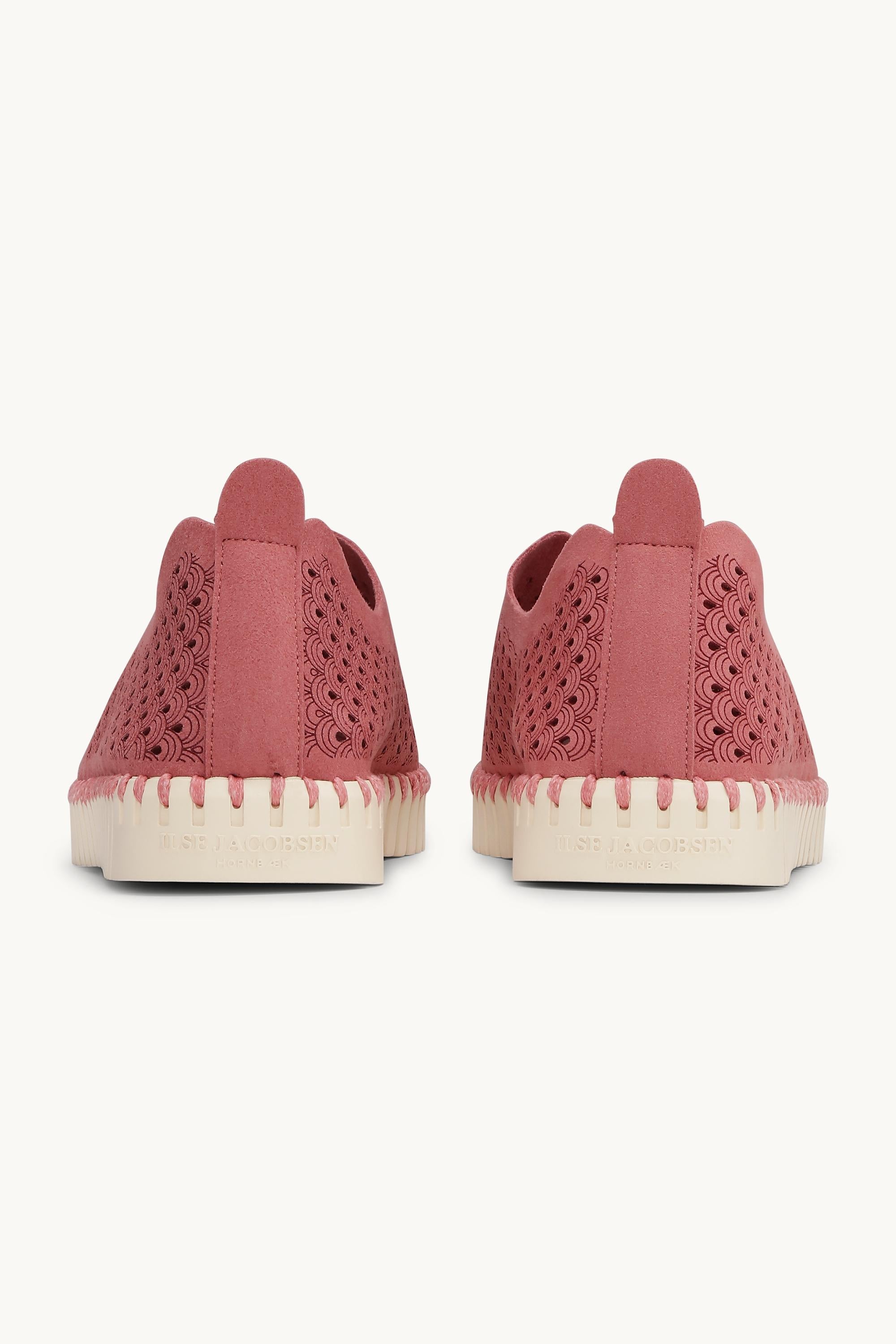 Tulip Mocassins - Rouge Pearled Ivory