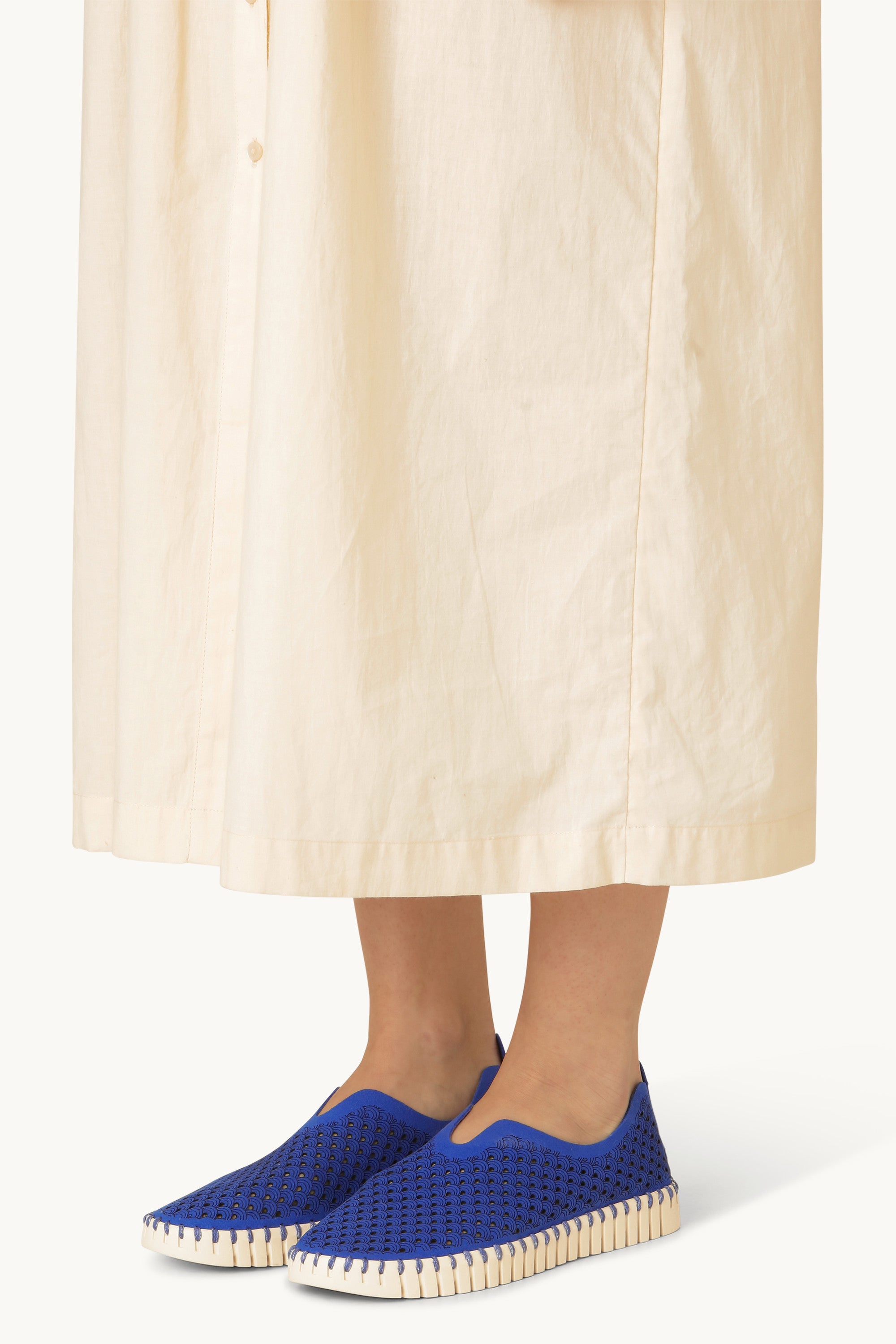 Tulip Mocassins - Blue Web