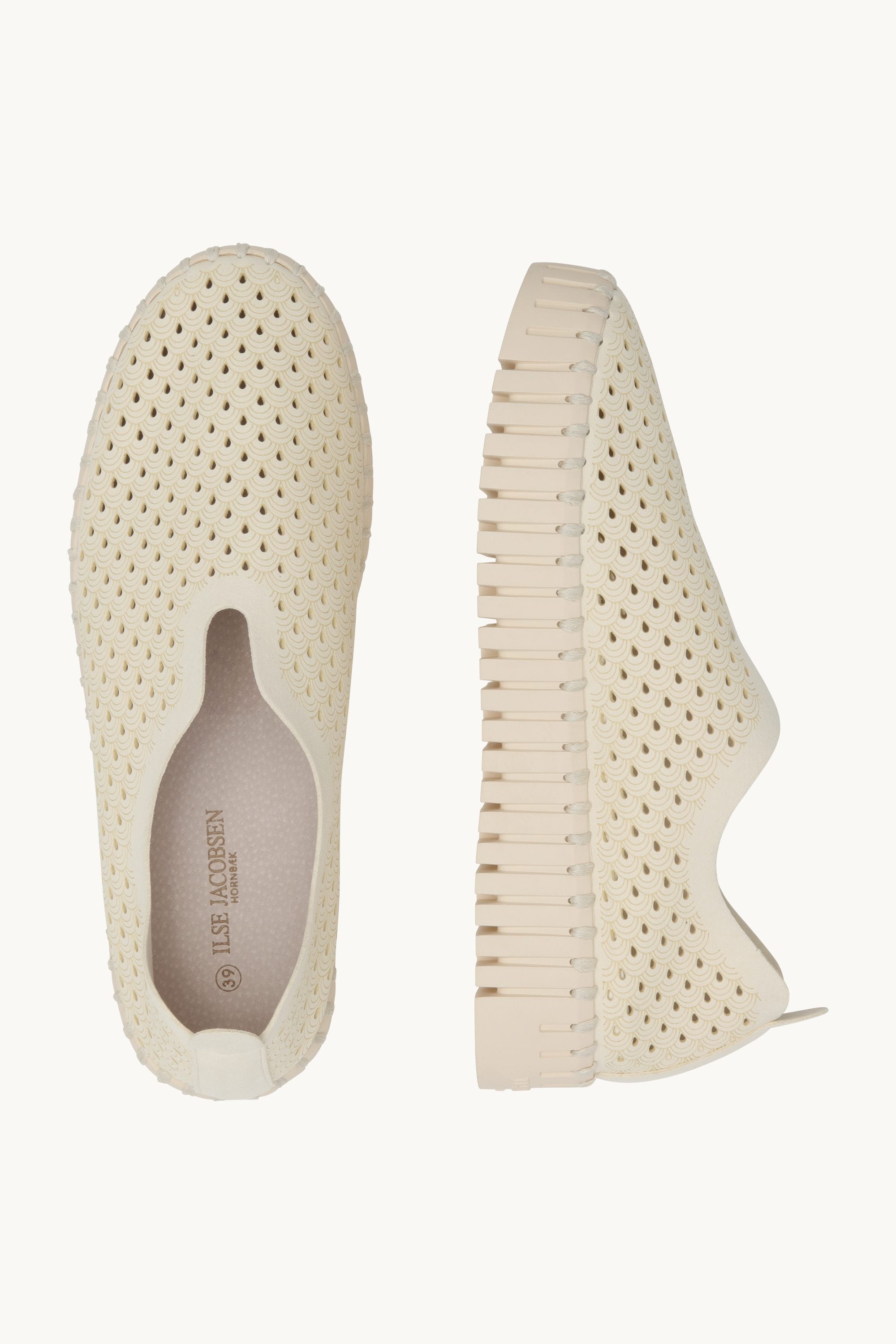 Tulip Chaussures Plateforme - Milk Creme