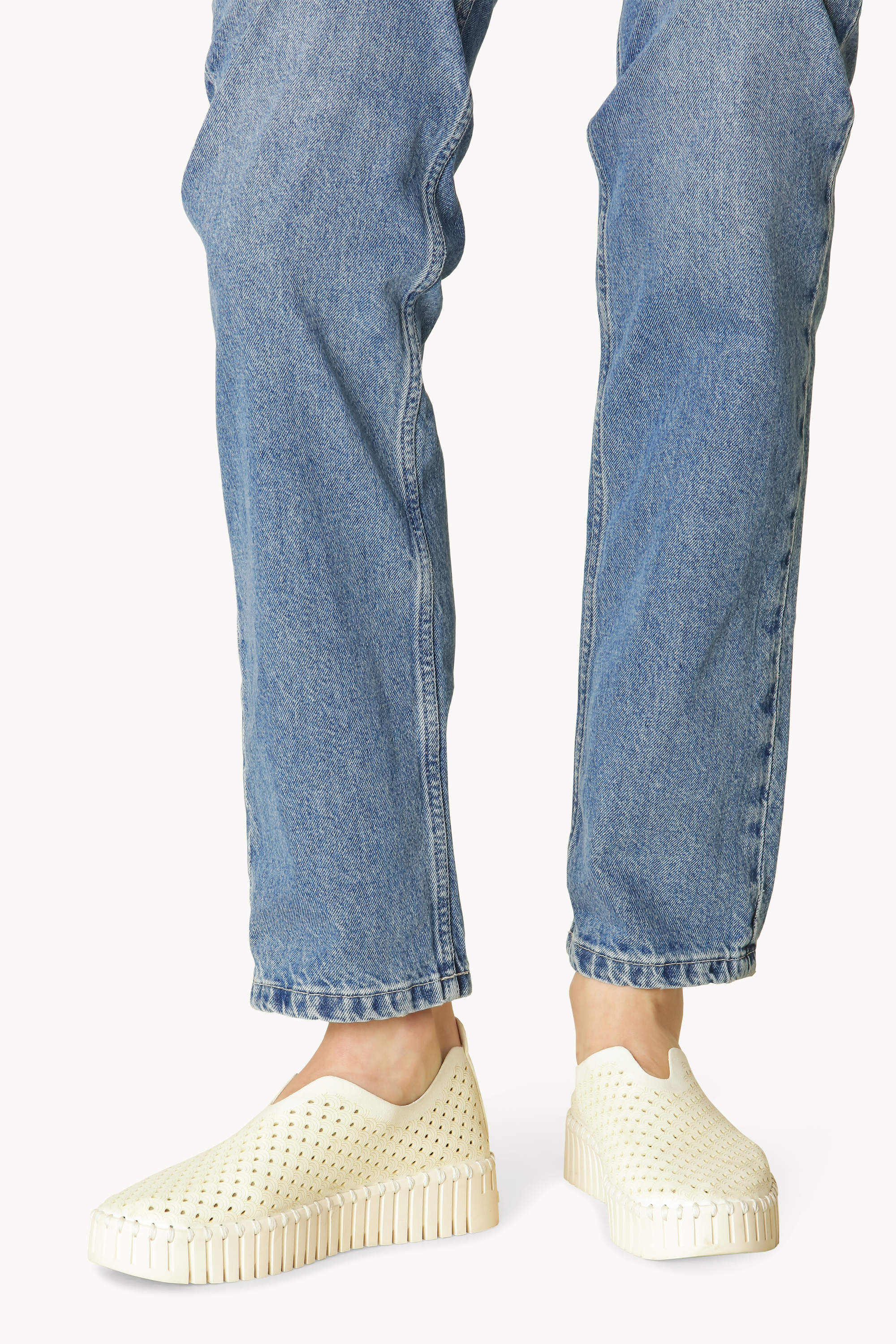 Tulip Chaussures Plateforme - Milk Creme