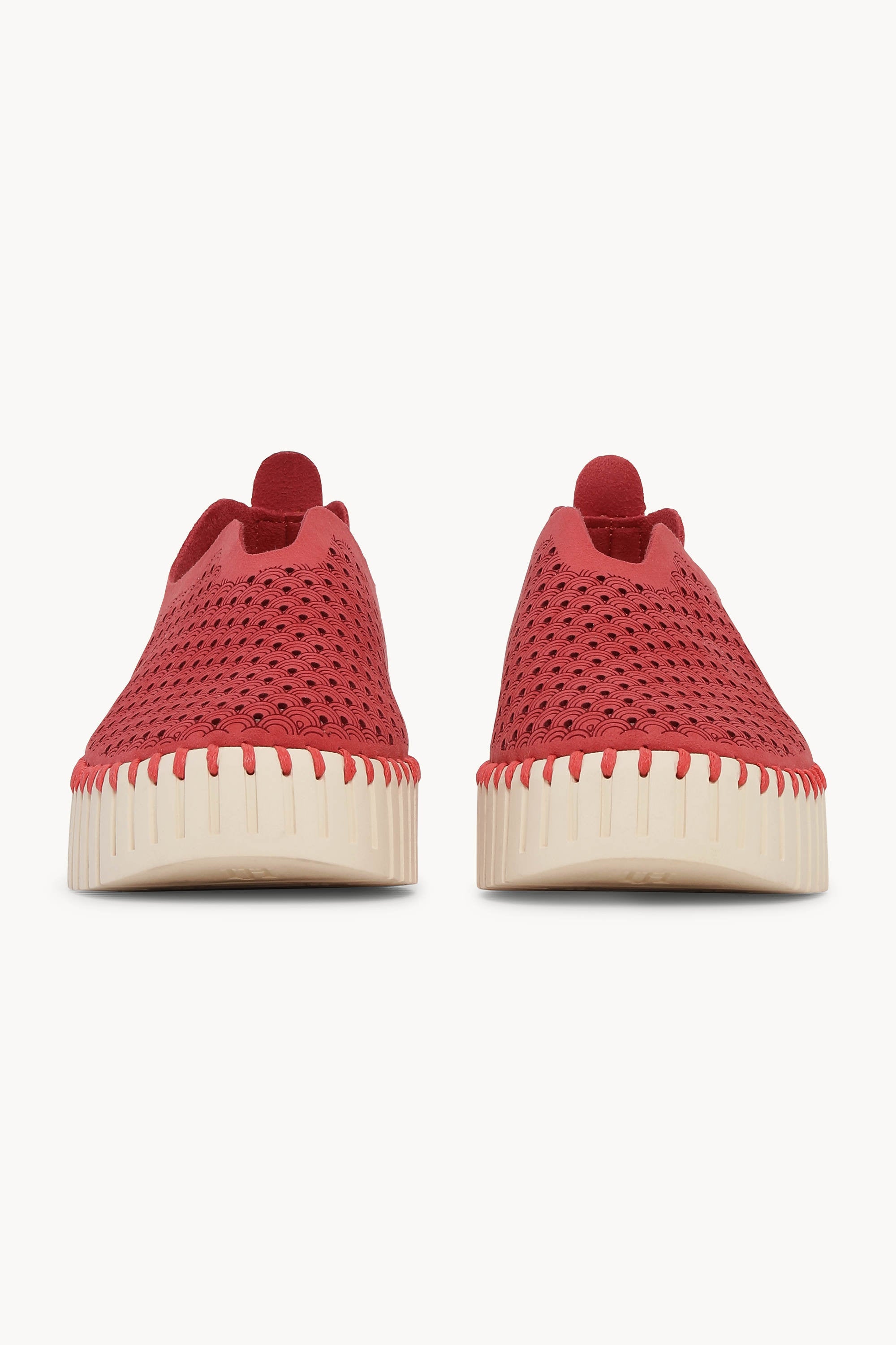 Tulip Chaussures Plateforme - Baked Apple Pearled Ivory