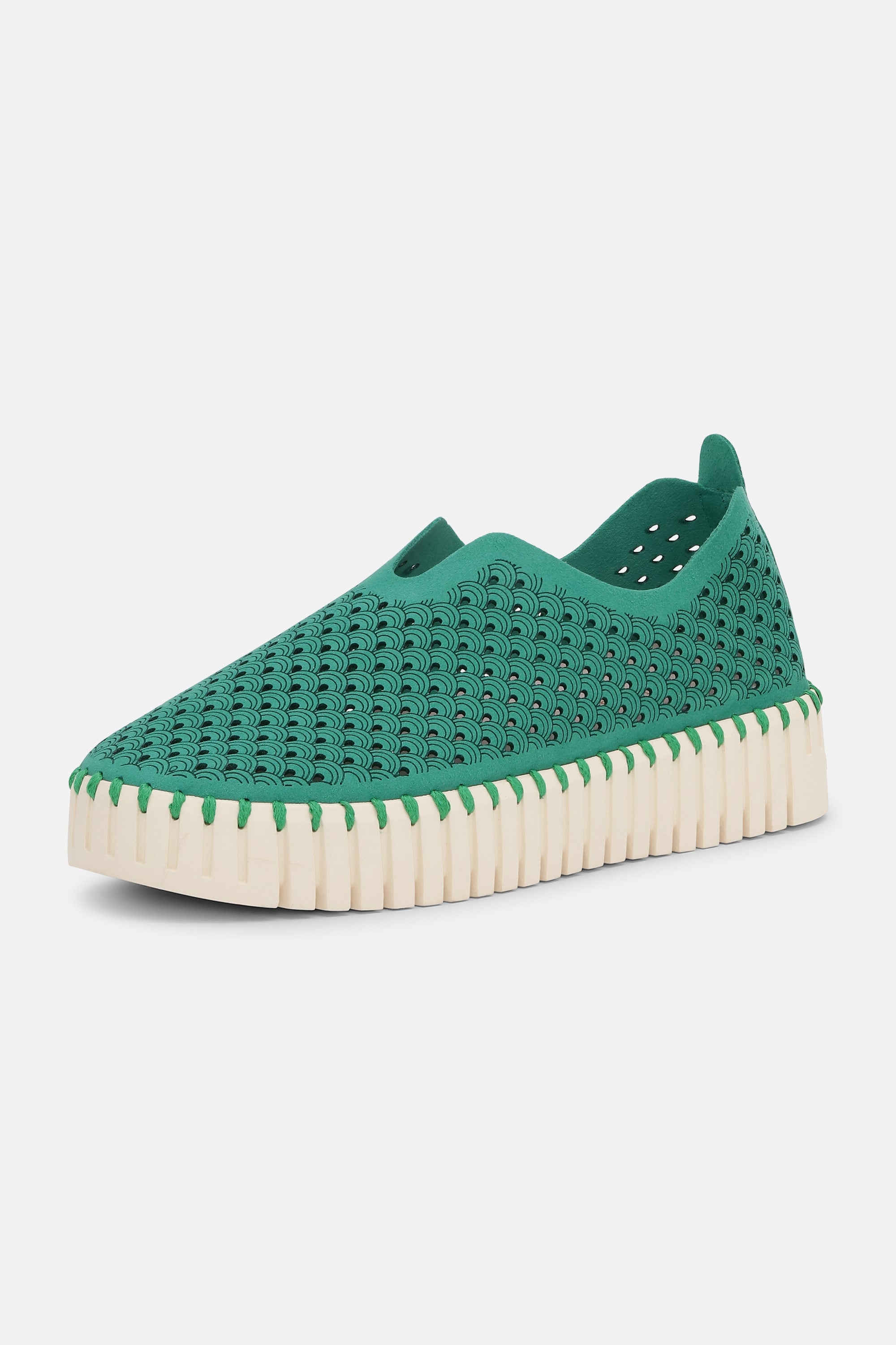 Tulip Chaussures Plateforme - Spruce Pearled Ivory