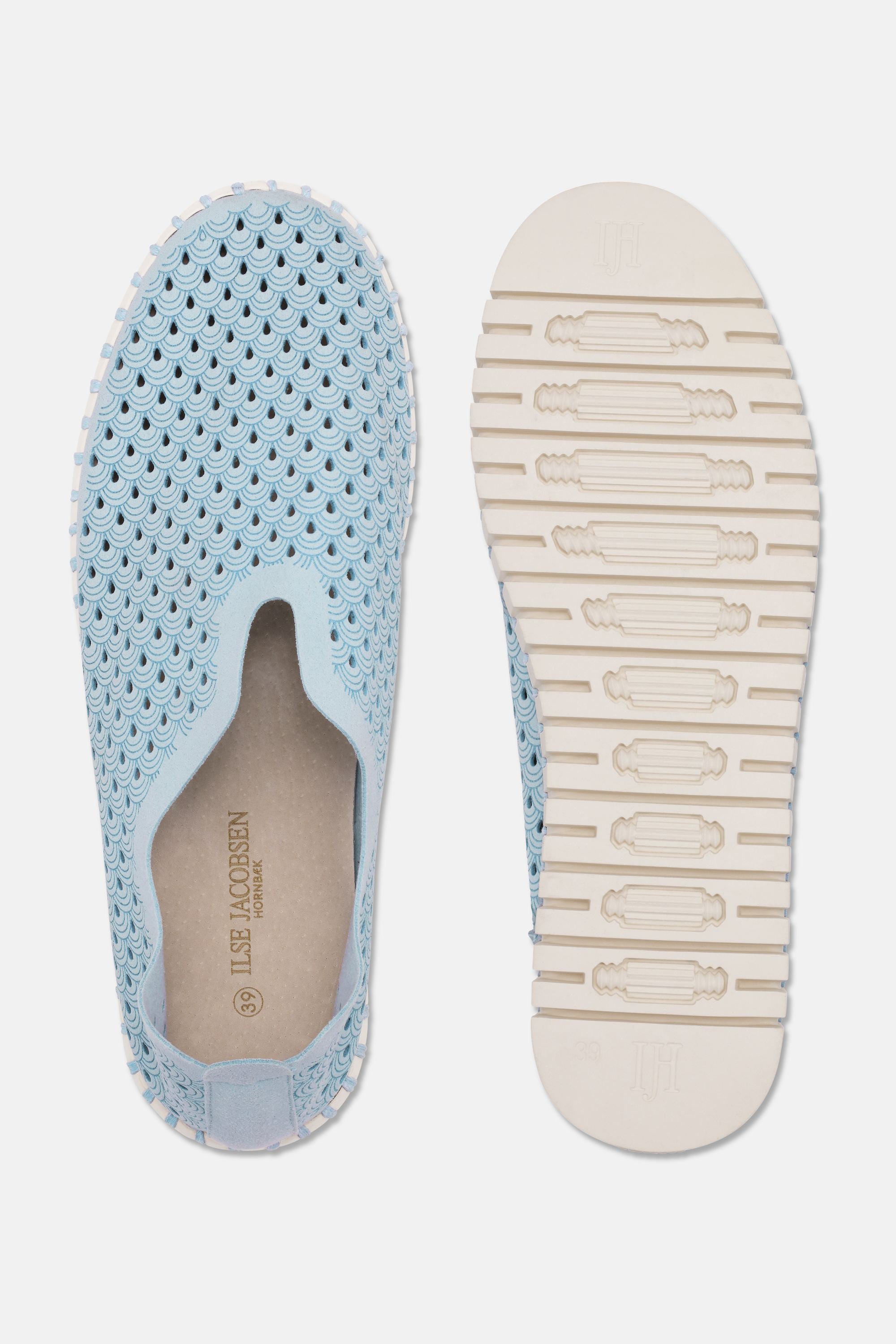 Platform Tulip Flats - Ash Blue