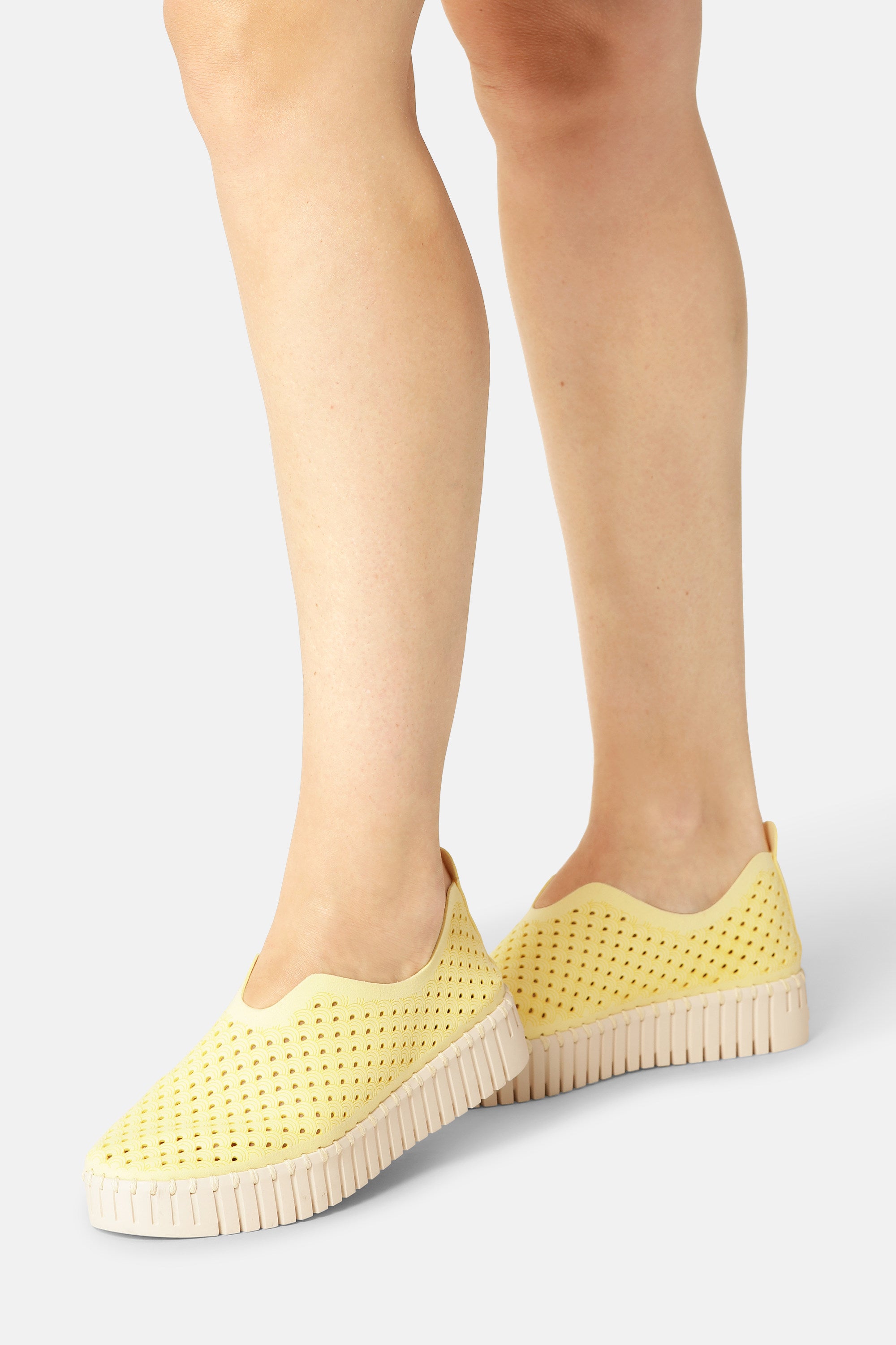 Platform Tulip Flats - Lemon Drop