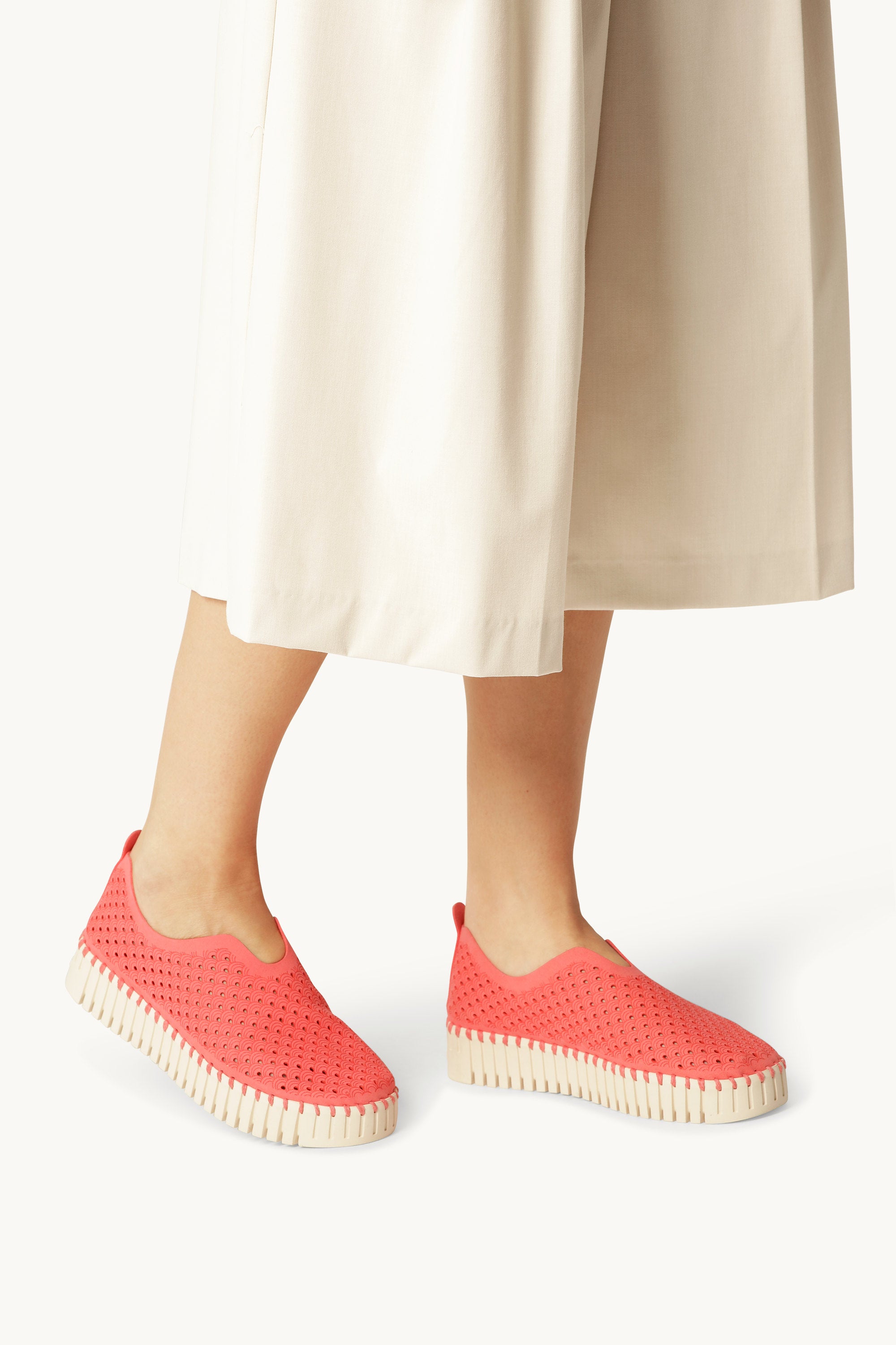Tulip Chaussures Plateforme - Raspberry
