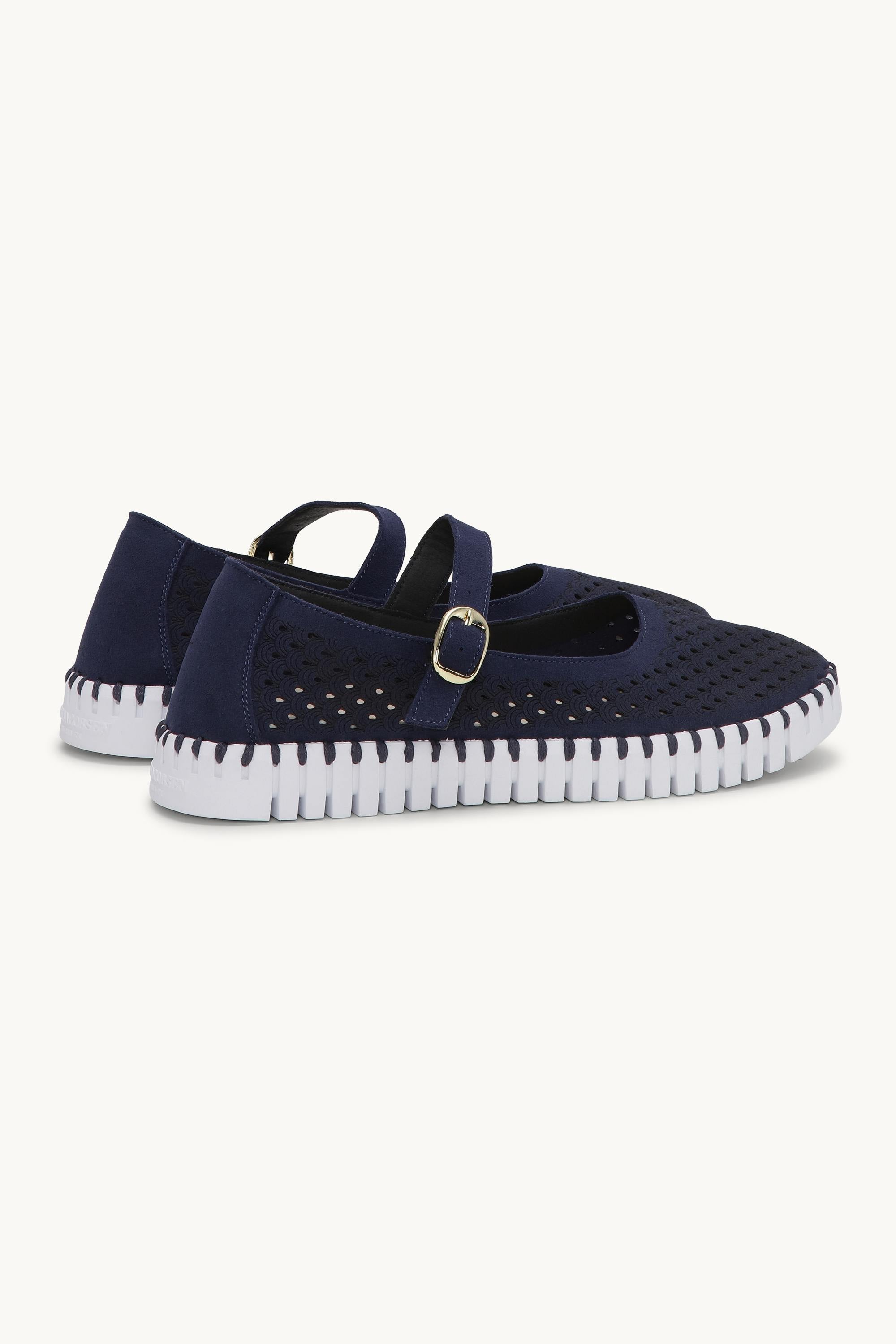 Ballerines - Dark Indigo White