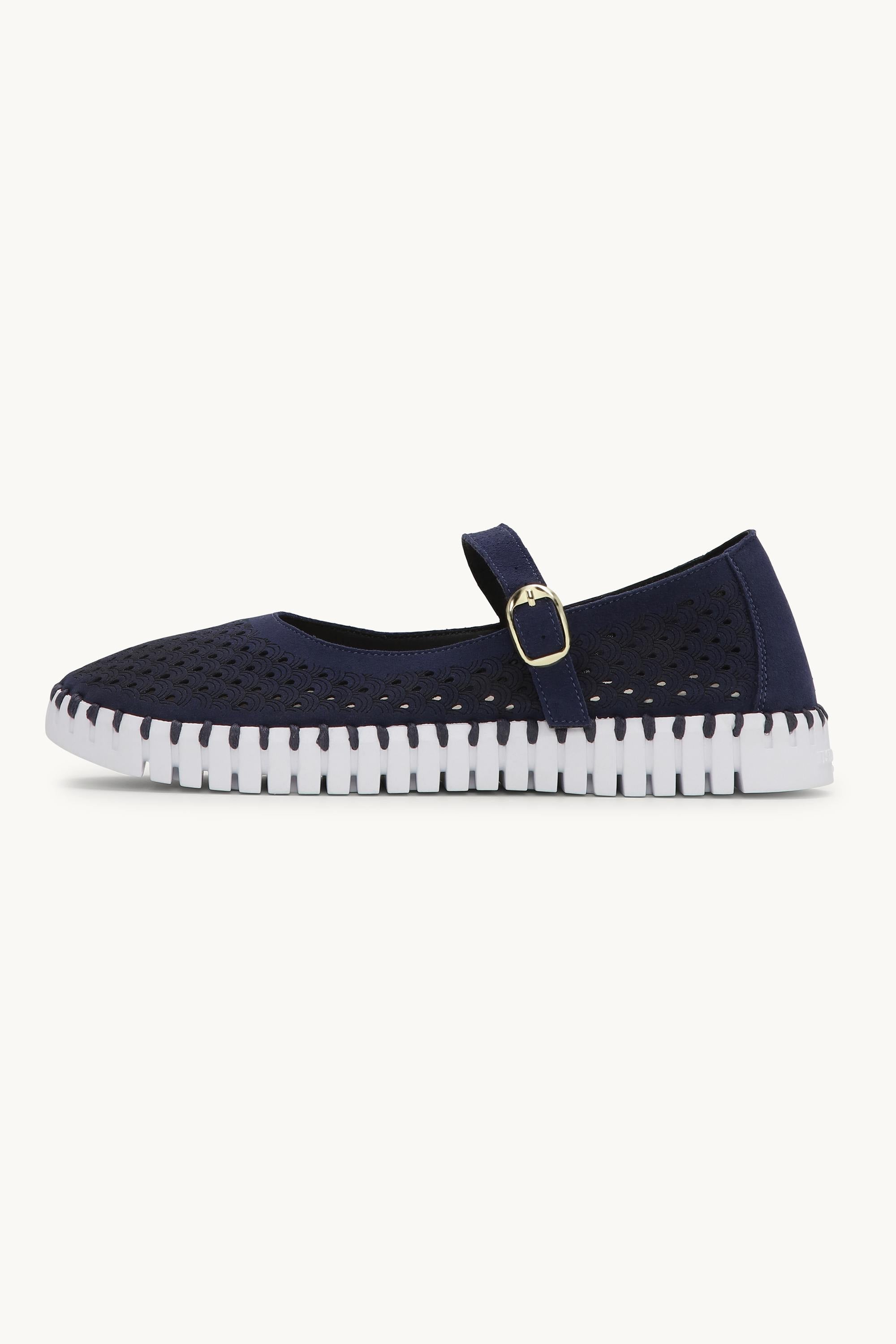 Ballerines - Dark Indigo White