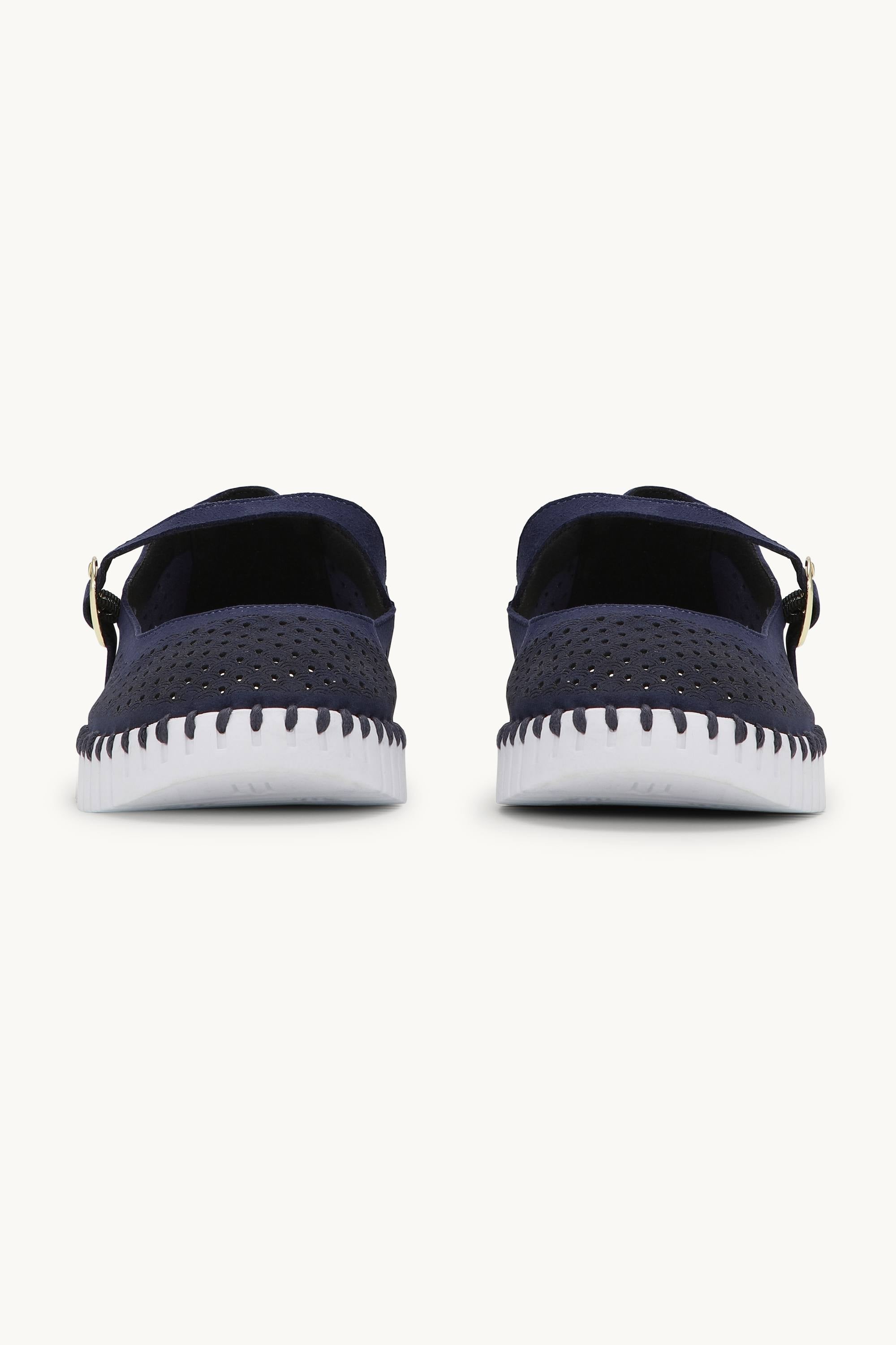 Ballerines - Dark Indigo White