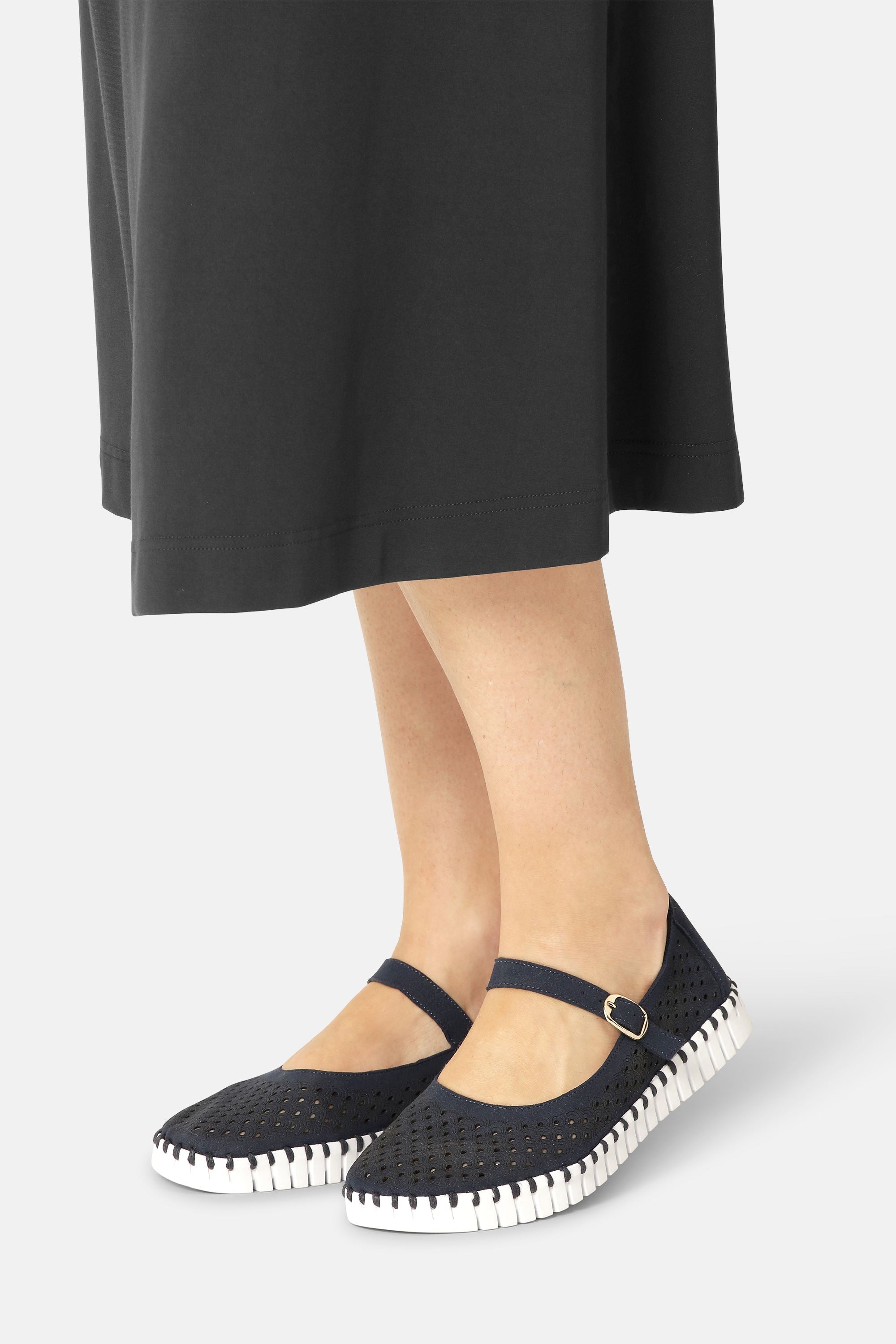 Ballerina - Dark Indigo White