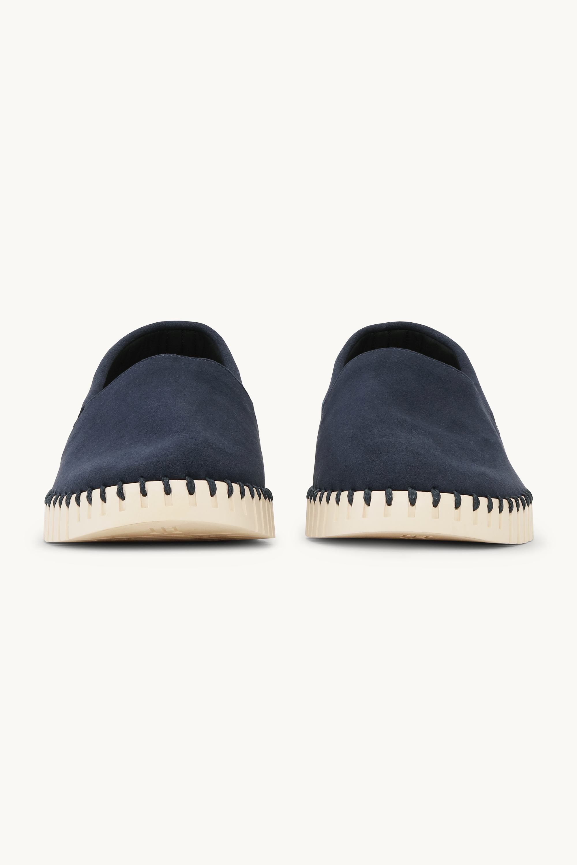 Tulip Espadrille Men - Dark Indigo Pearled Ivory