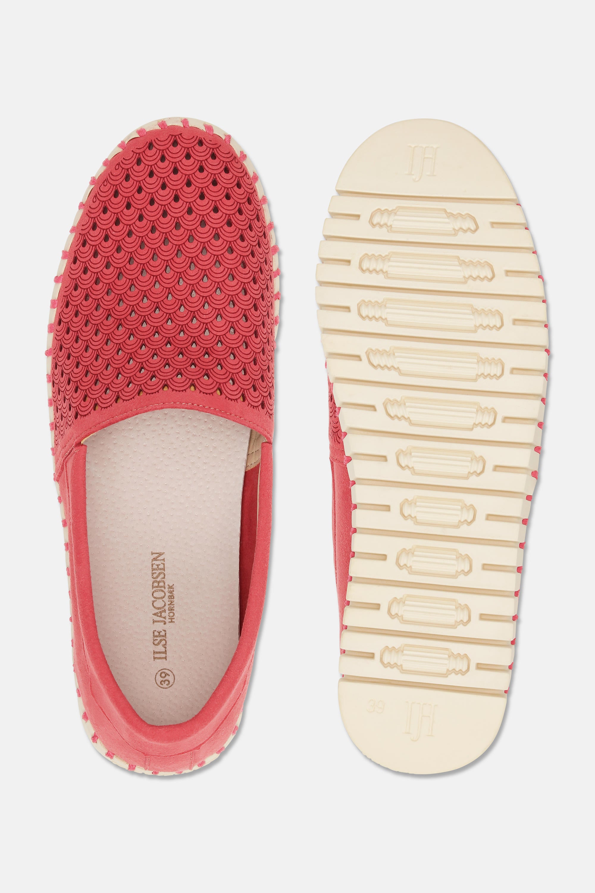 Tulip Espadrille - Baked Apple Pearled Ivory