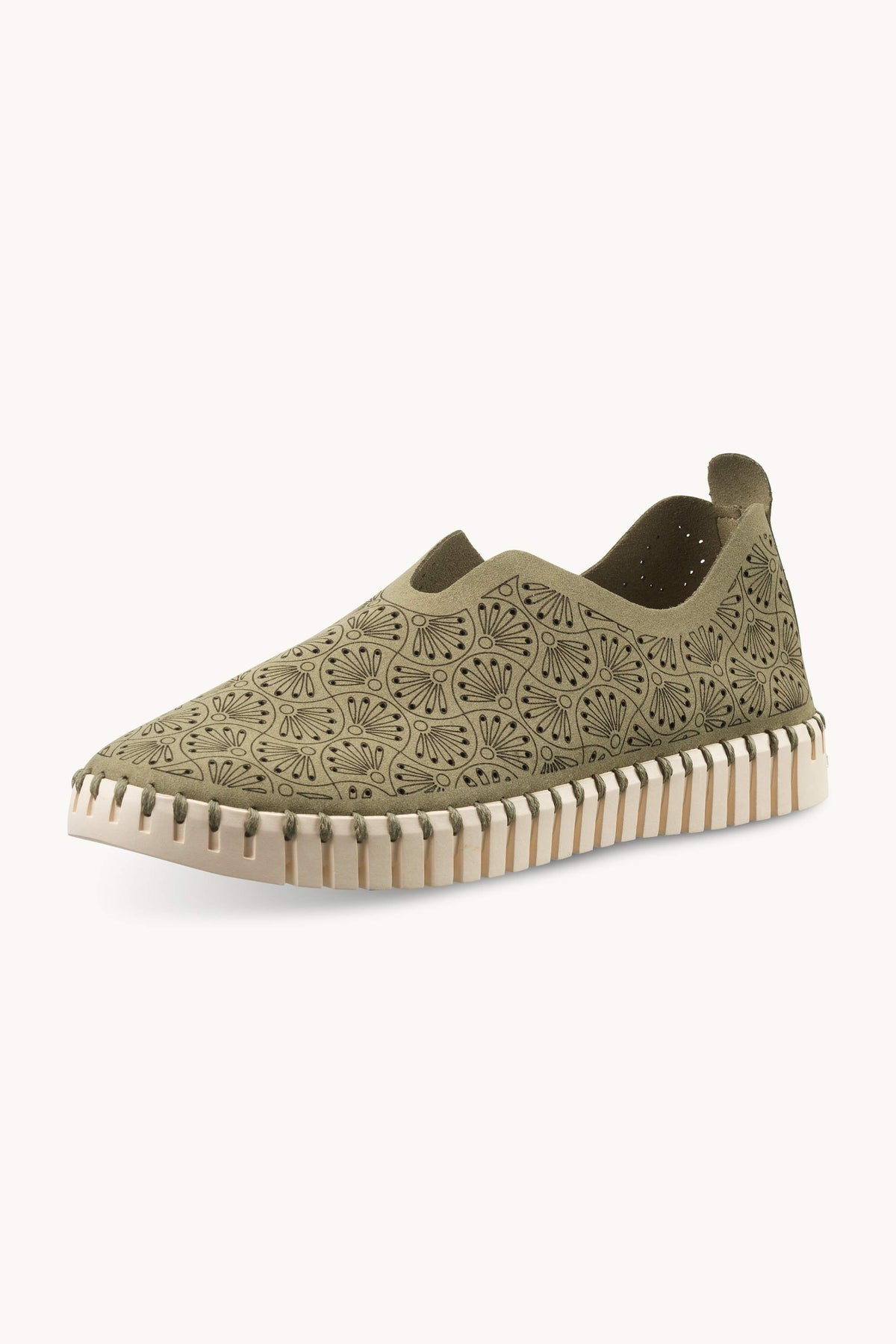 Tulip Organic Flat - Army Pearled Ivory