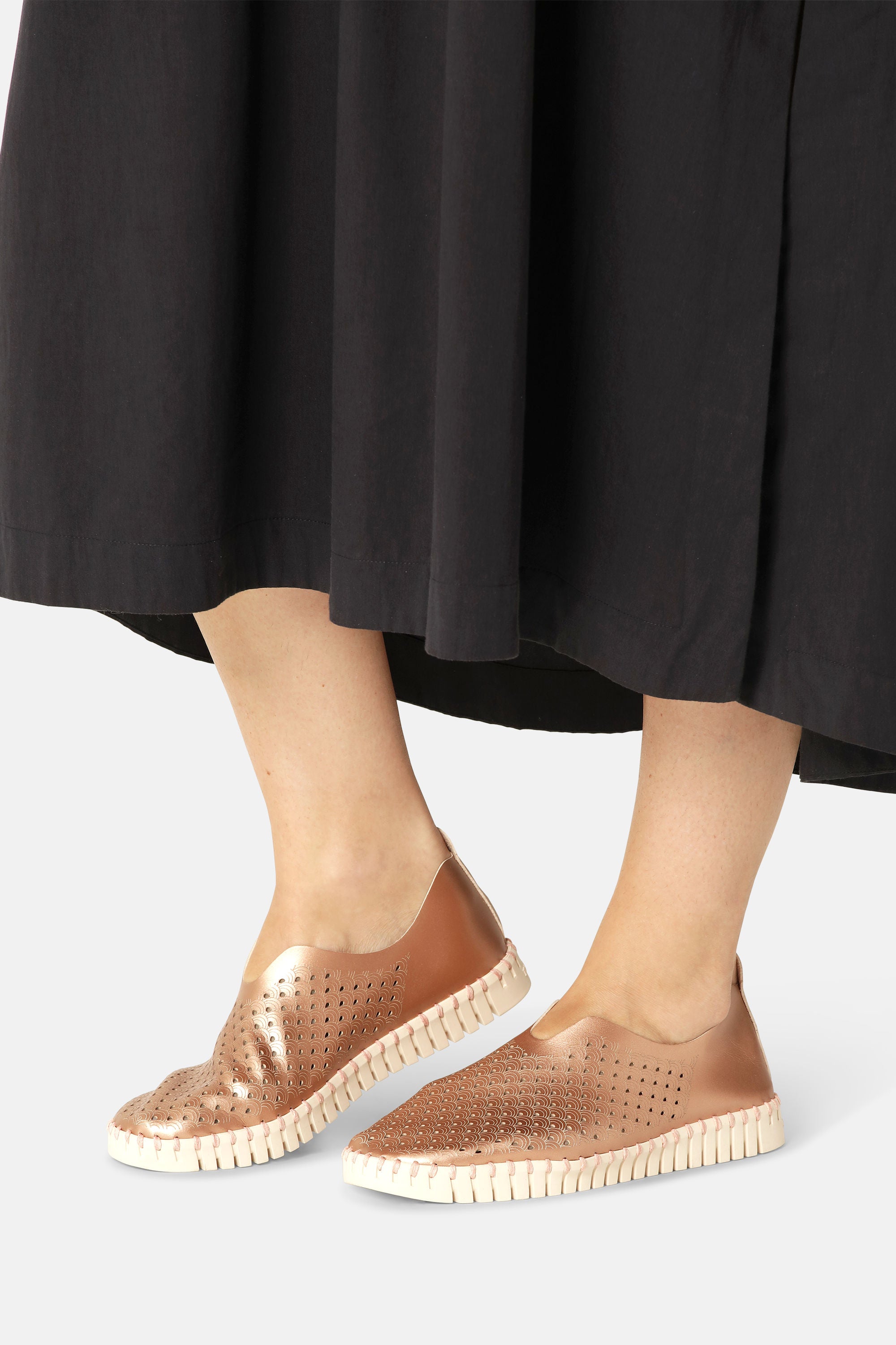 Tulip Flats Metallic - Rose Gold