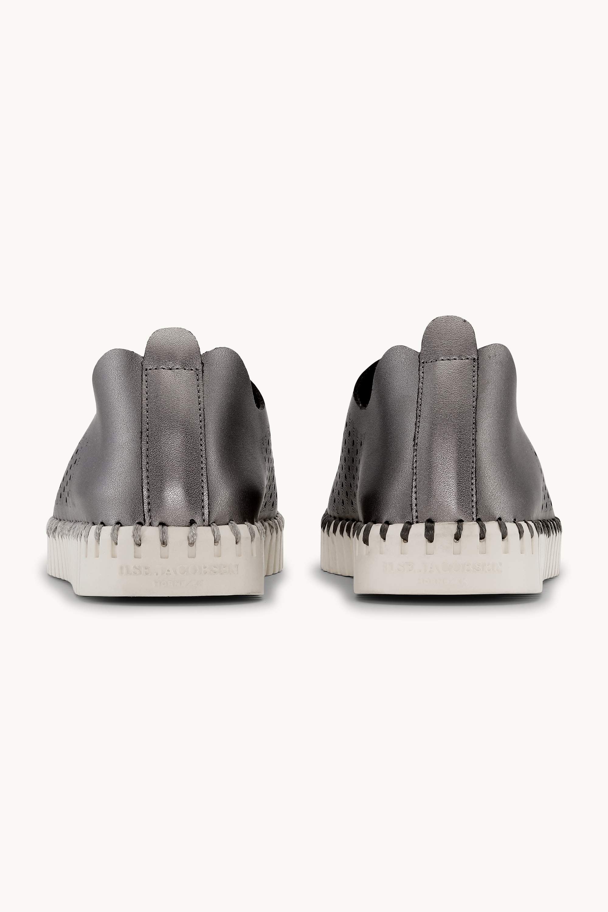 Tulip Mocassins Métallisés - Gun Metal