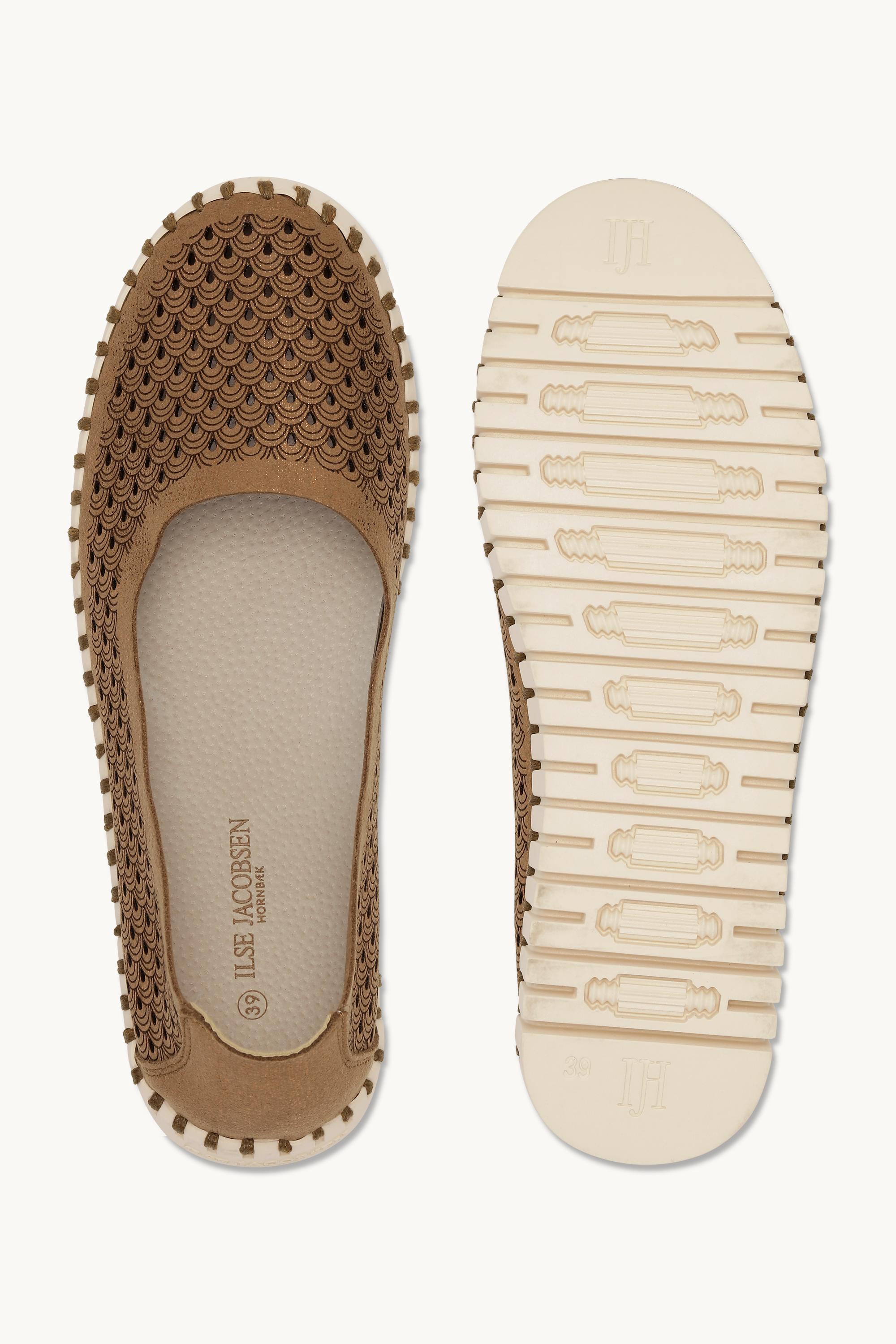 Tulip Chaussures Brillantes - Nougat Pearled Ivory