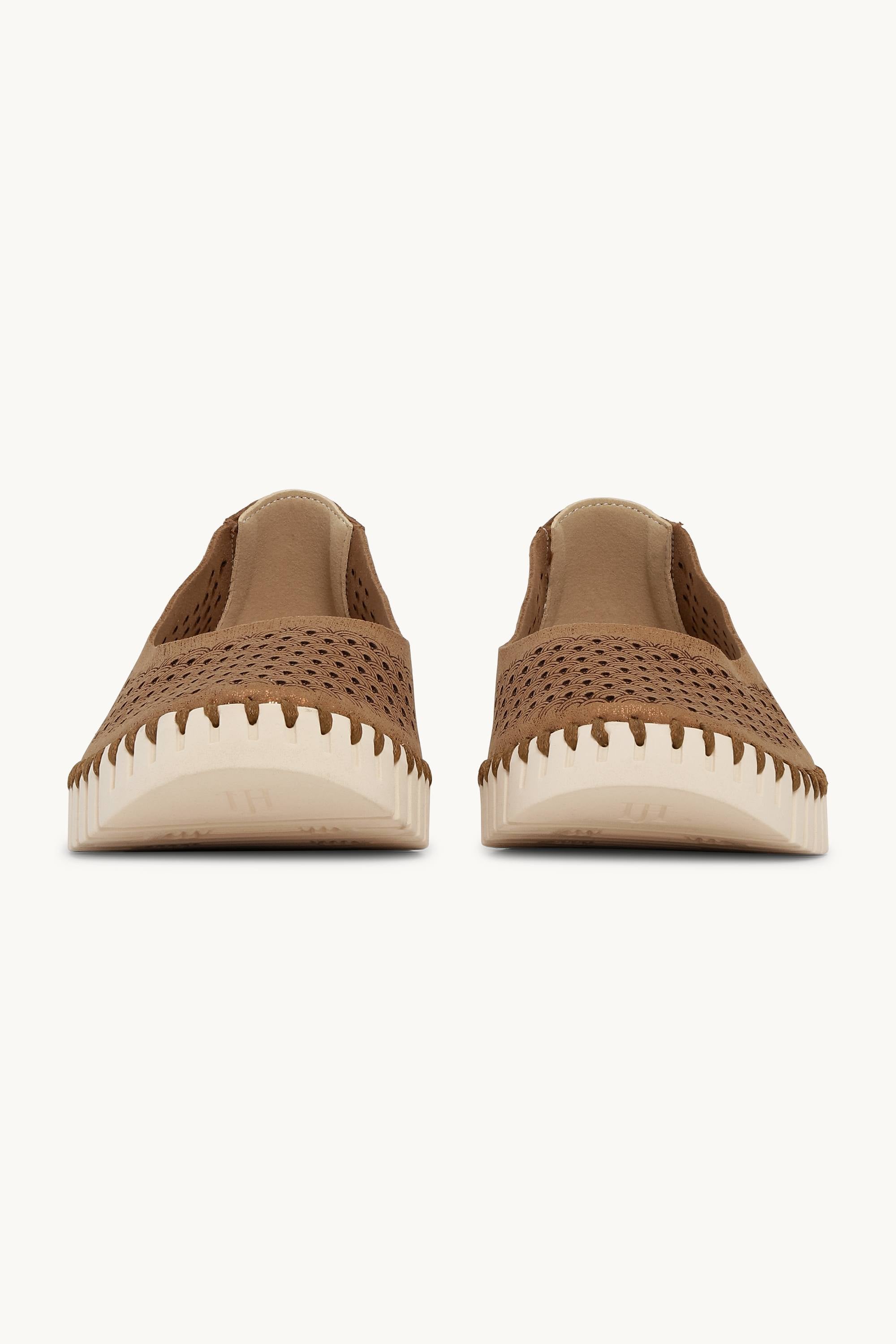 Tulip Chaussures Brillantes - Nougat Pearled Ivory