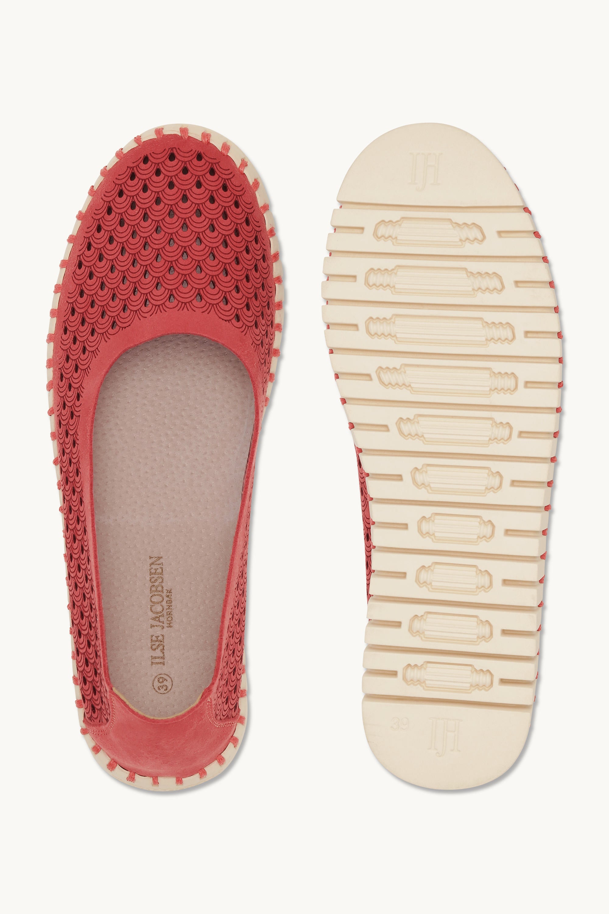 Ballerines - Baked Apple Pearled Ivory