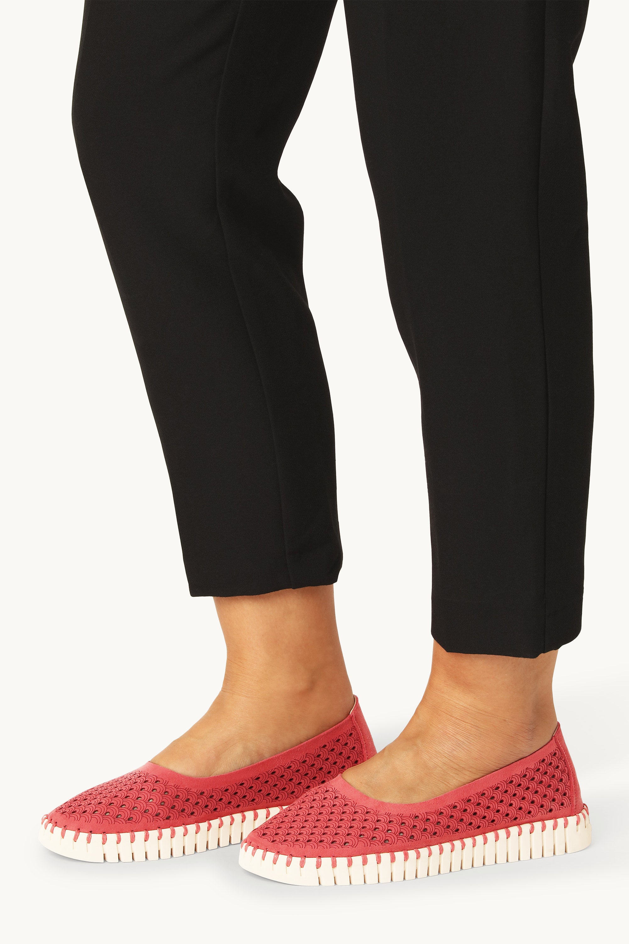 Ballerines - Baked Apple Pearled Ivory