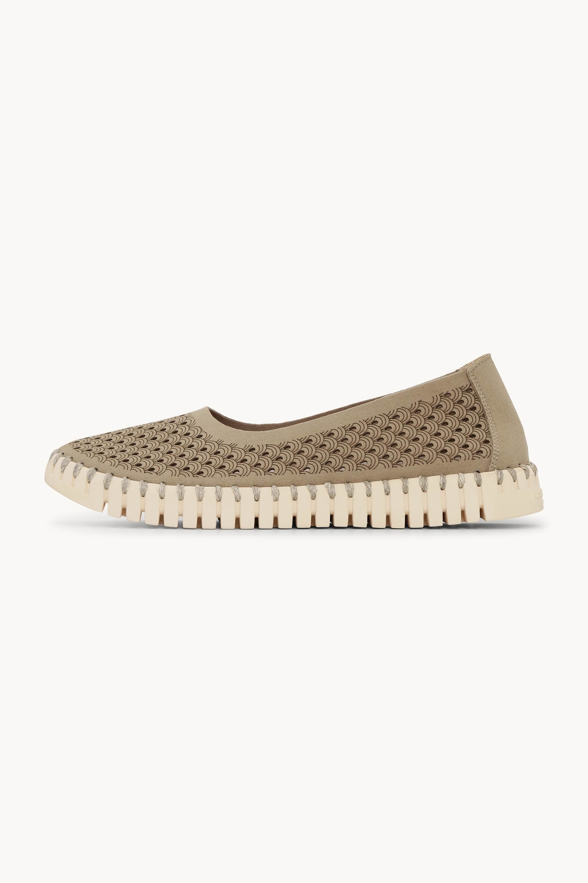 Ballerines - Coriander Pearled Ivory