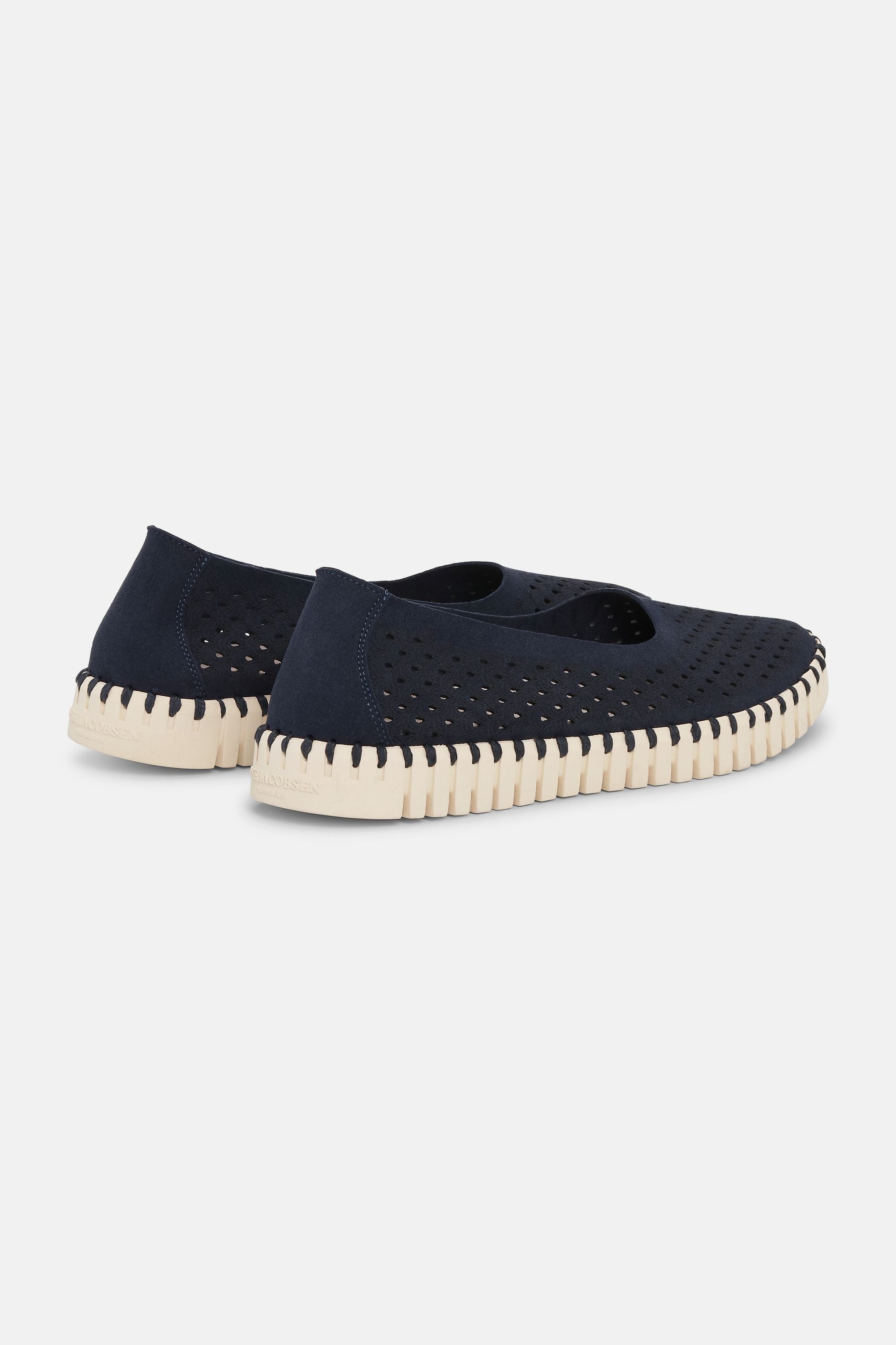 Ballerines - Dark Indigo Pearled Ivory