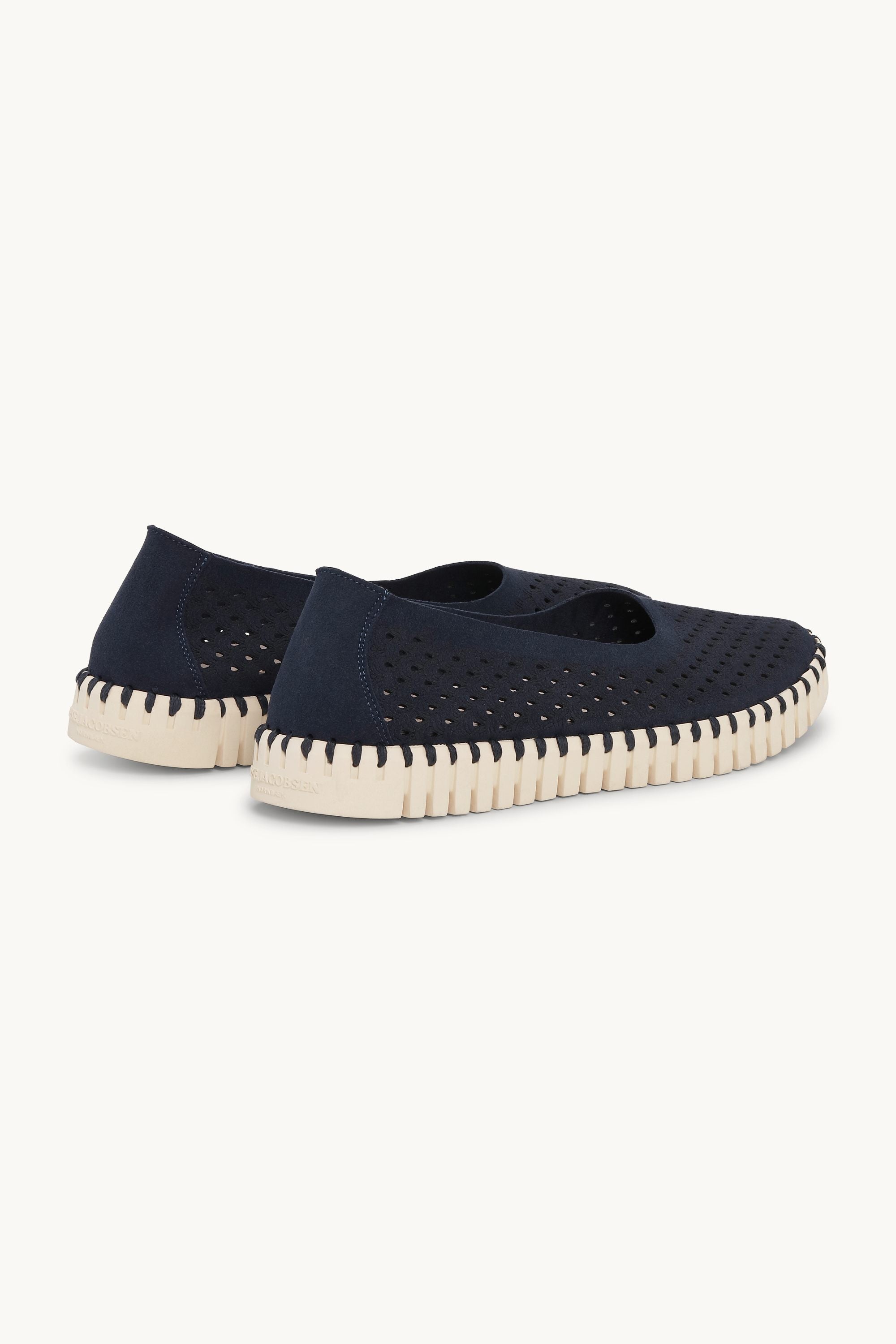 Ballerines - Dark Indigo Pearled Ivory