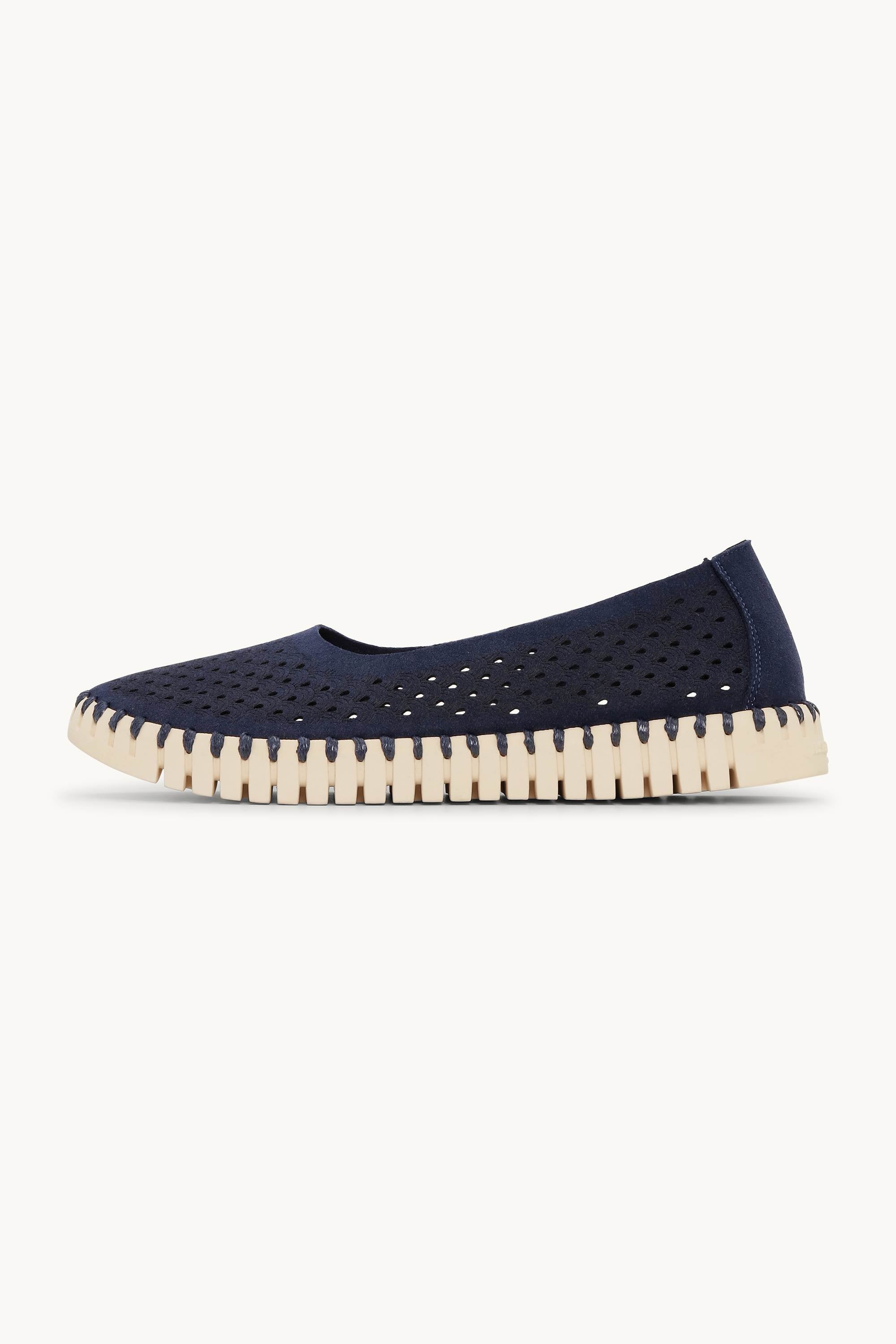 Ballerines - Dark Indigo Pearled Ivory
