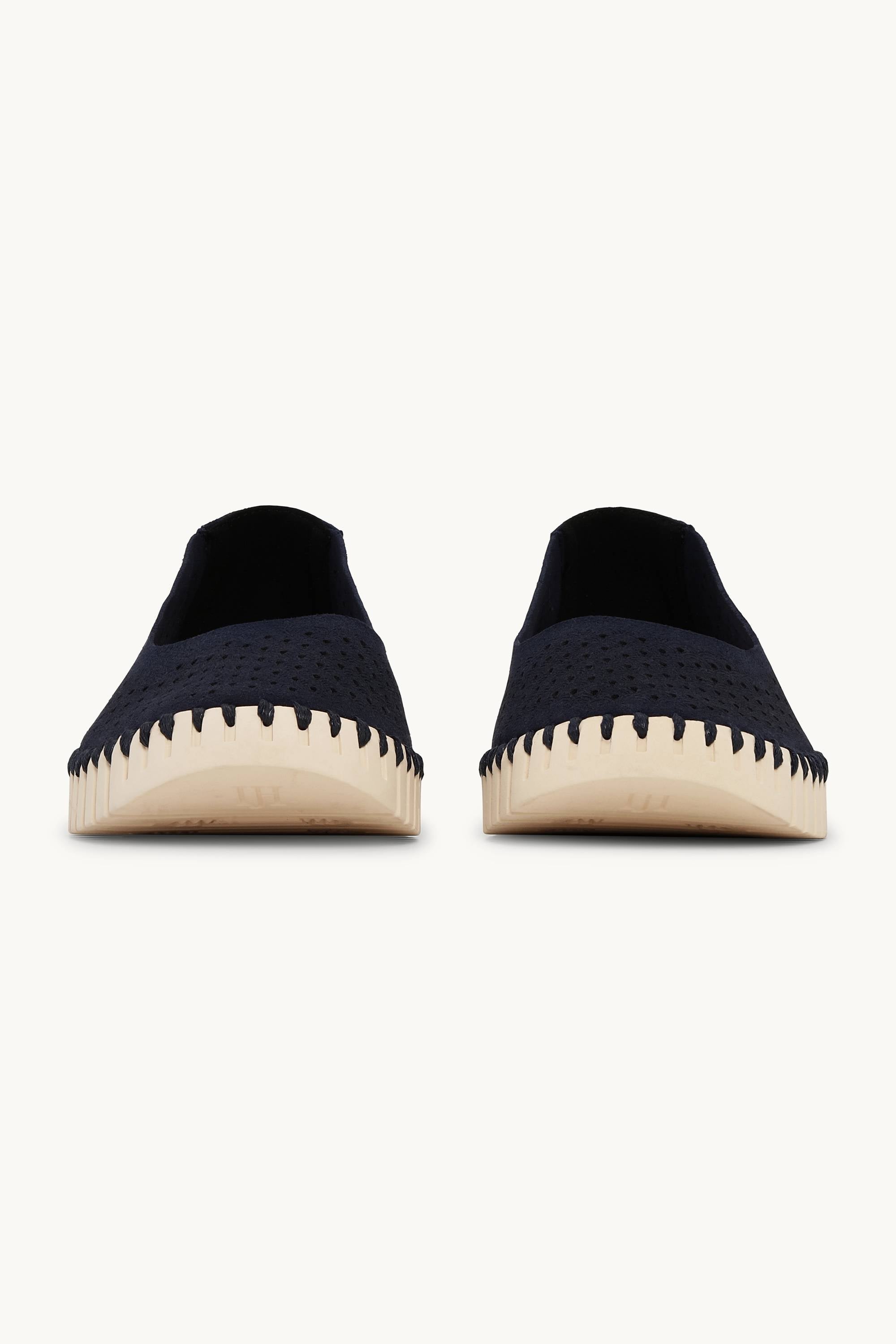 Ballerines - Dark Indigo Pearled Ivory