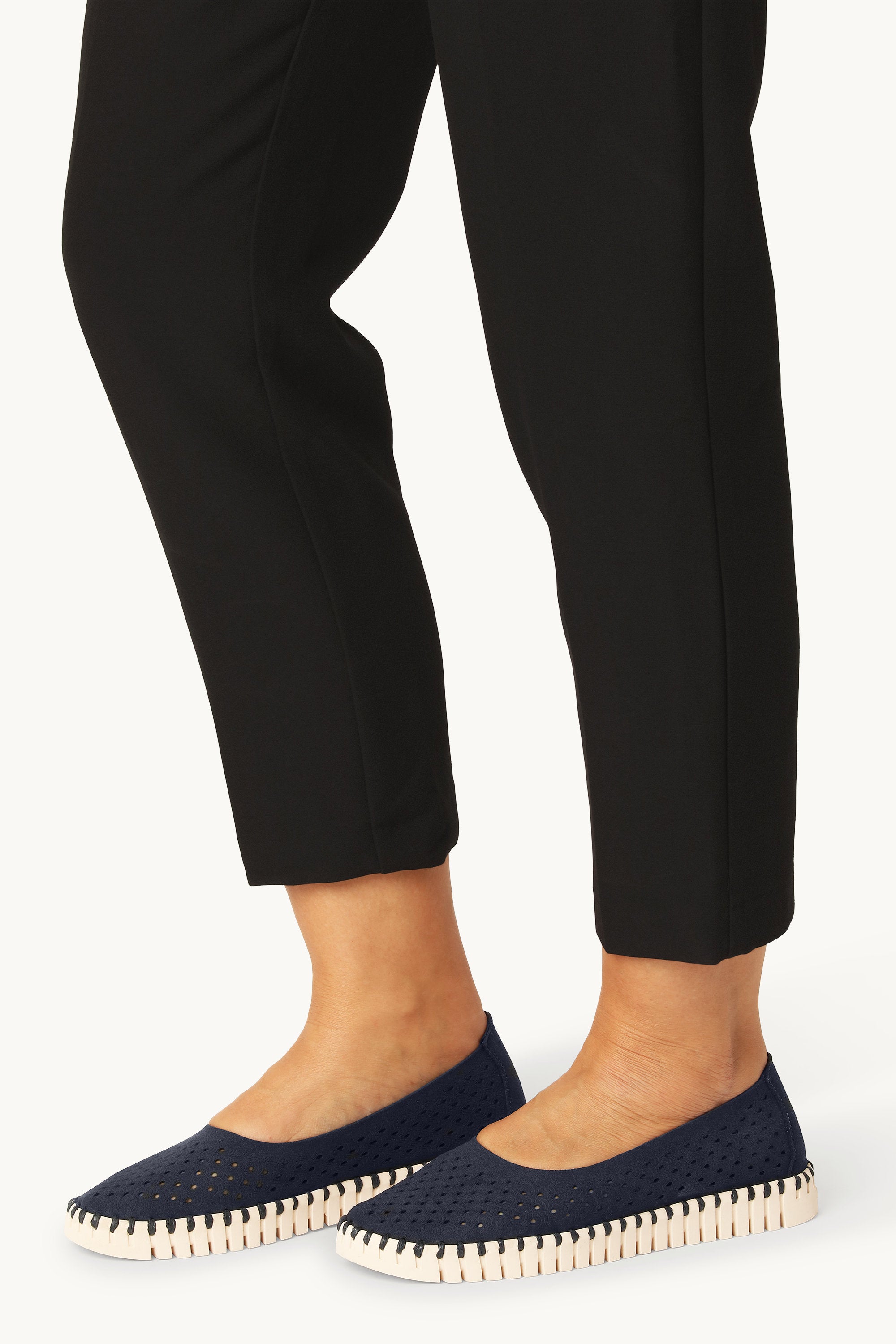 Ballerines - Dark Indigo Pearled Ivory