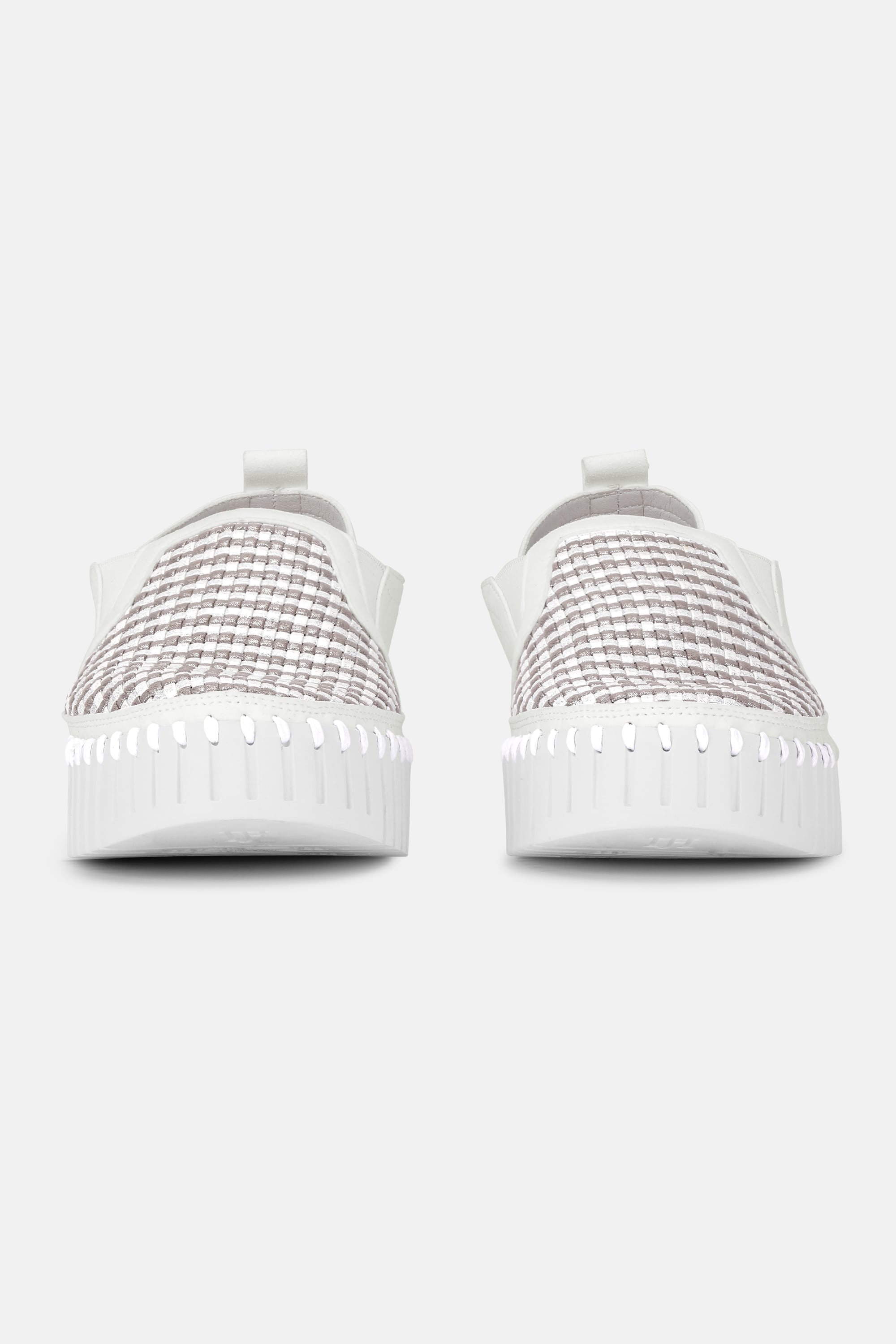 Platform Tulip Flats - White White