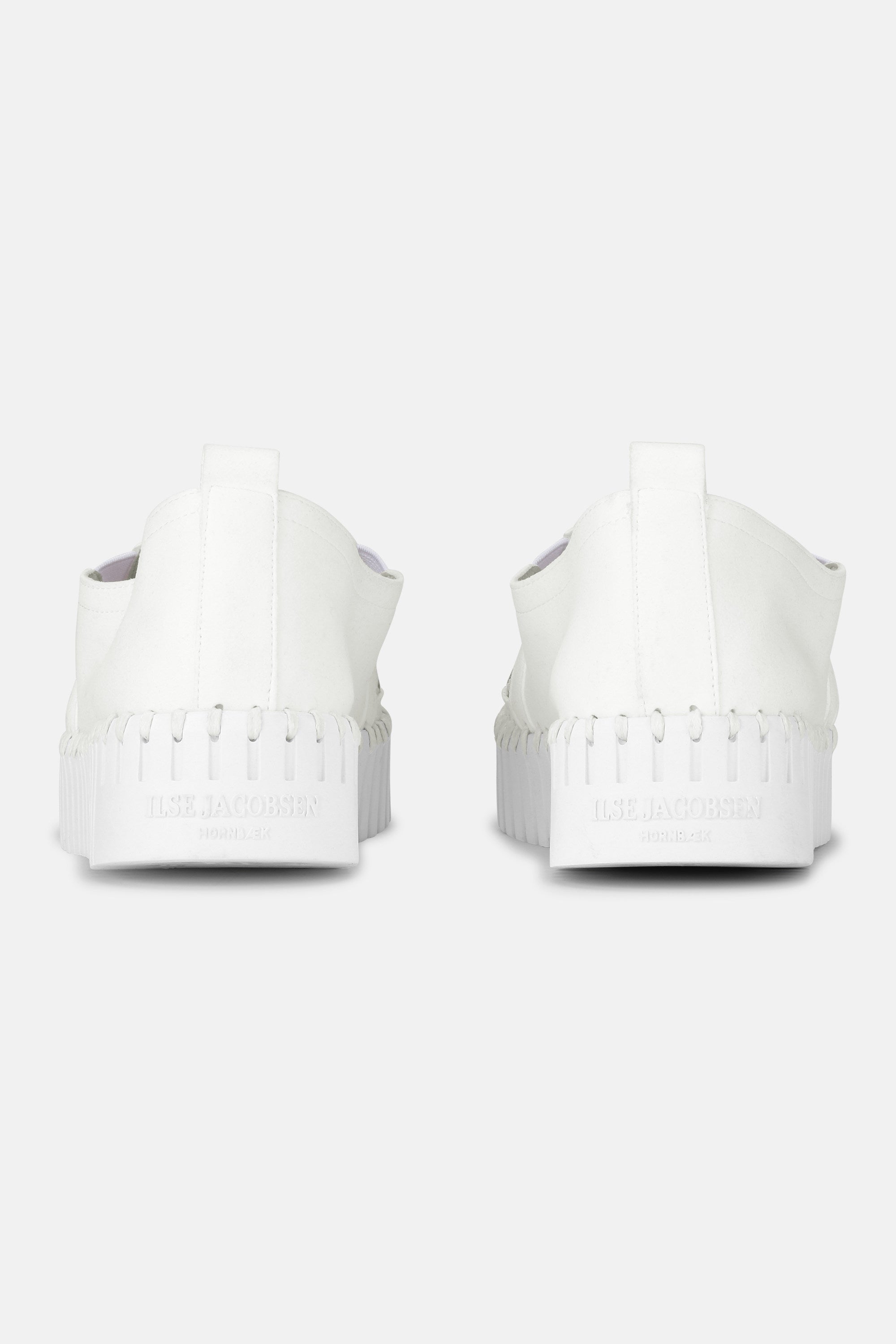 Platform Tulip Flats - White White