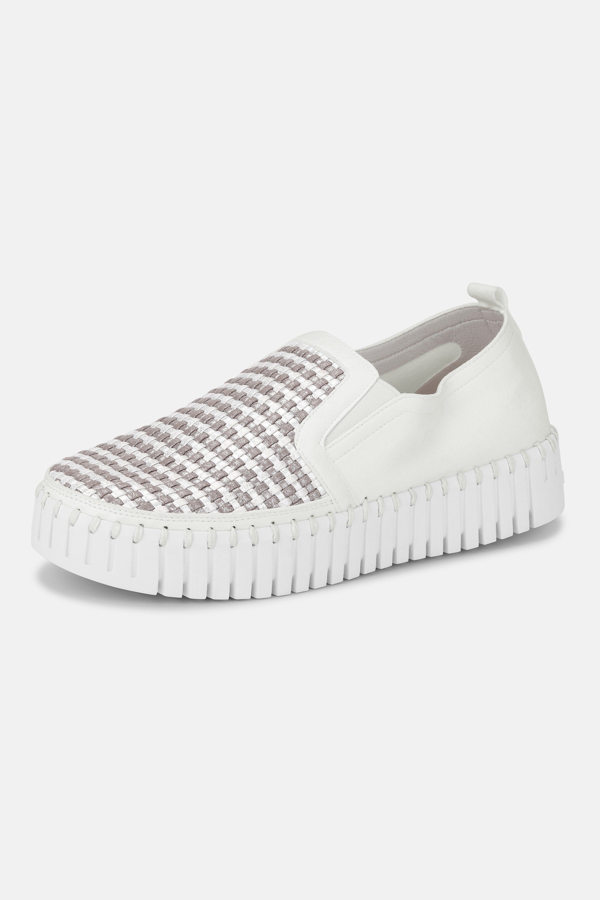 Platform Tulip Flats - White White