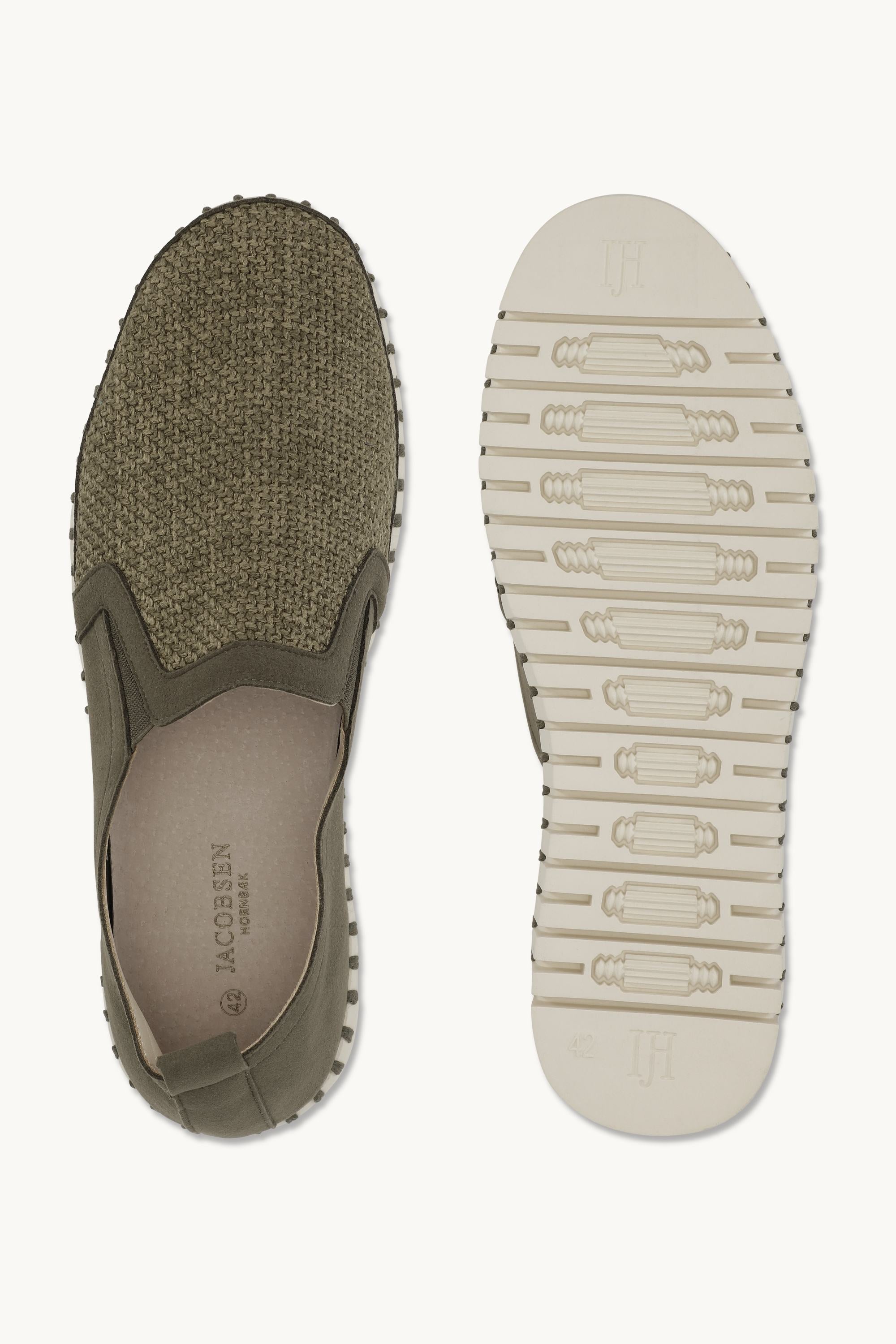 Chaussures Confort Homme - Deep Olive Pearled Ivory