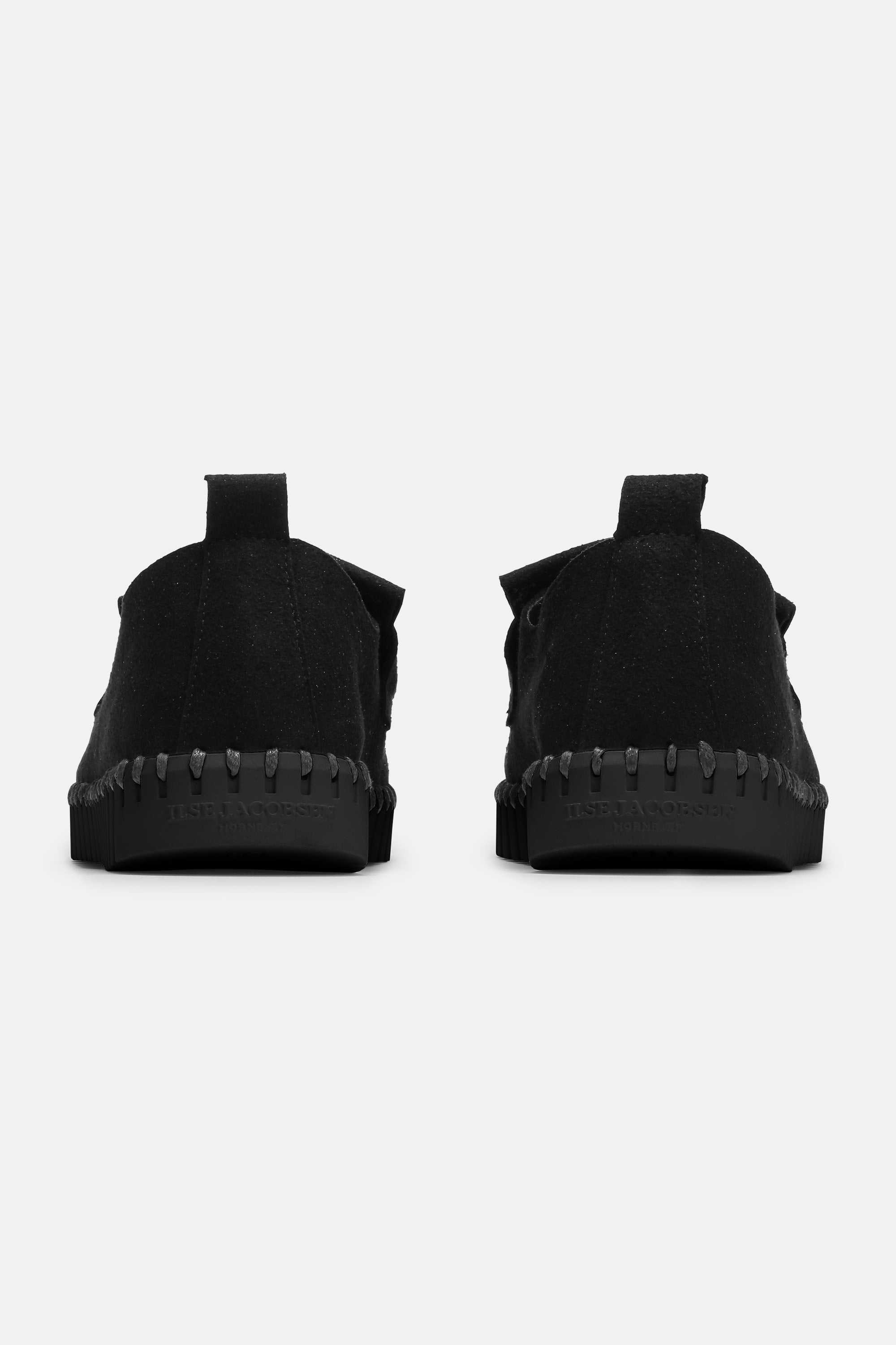 Tulip Fringe Loafer - Black Black