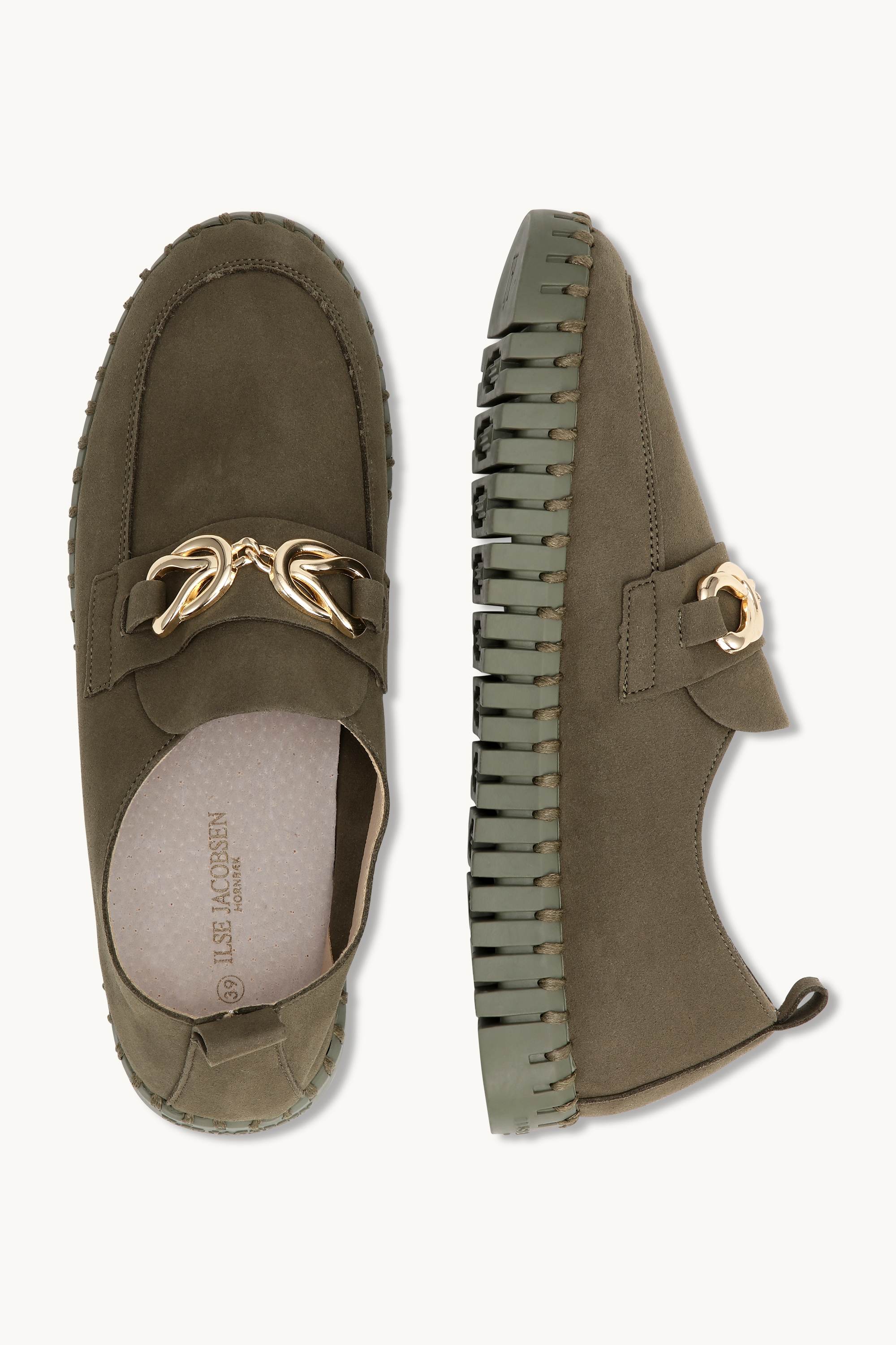 Mocassins - Olive foncé Olive foncé