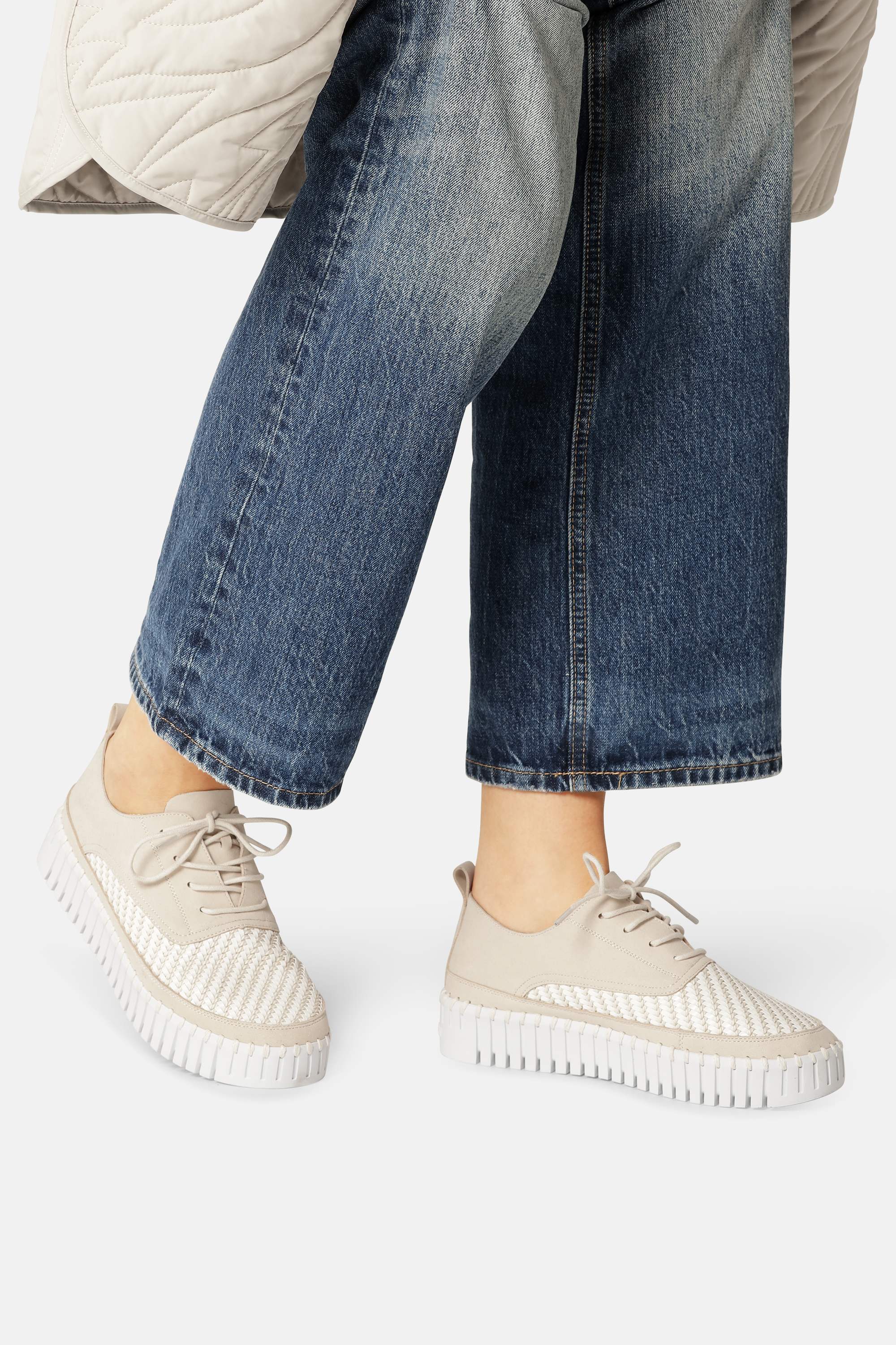 Tulip Chaussures à Lacets - Kit White