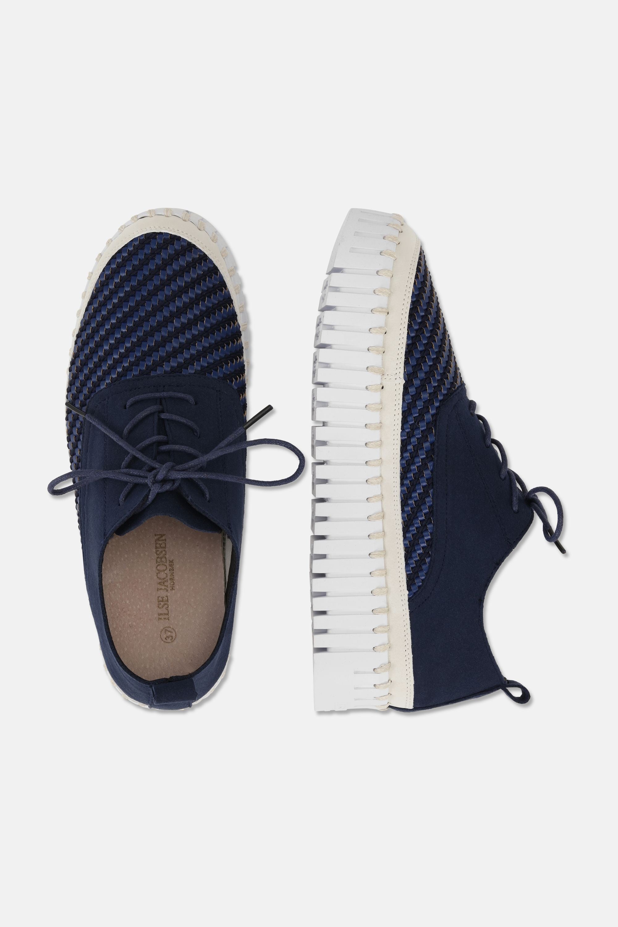 Tulip Chaussures à Lacets - Dark Indigo White