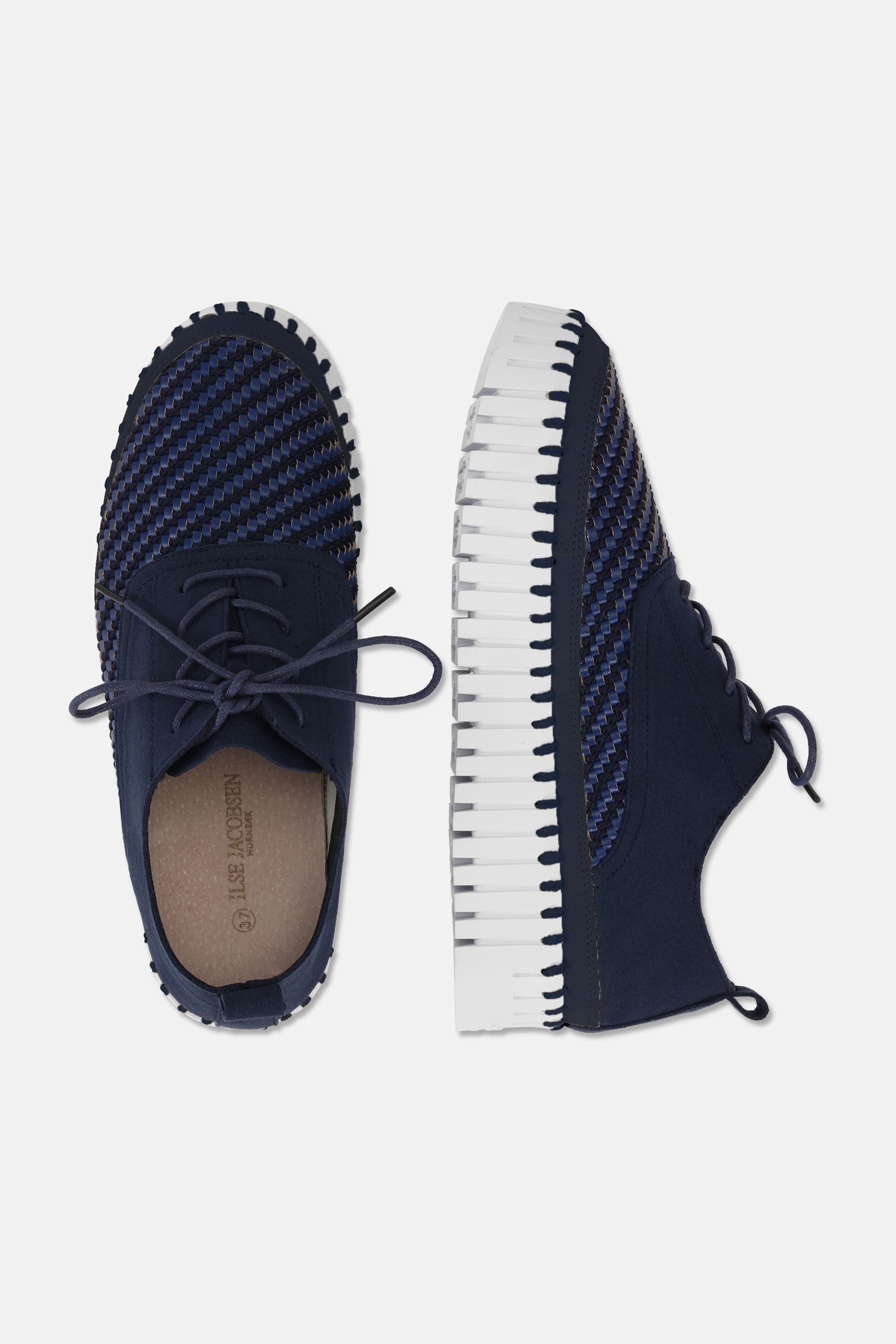 Tulip Chaussures à Lacets - Dark Indigo White