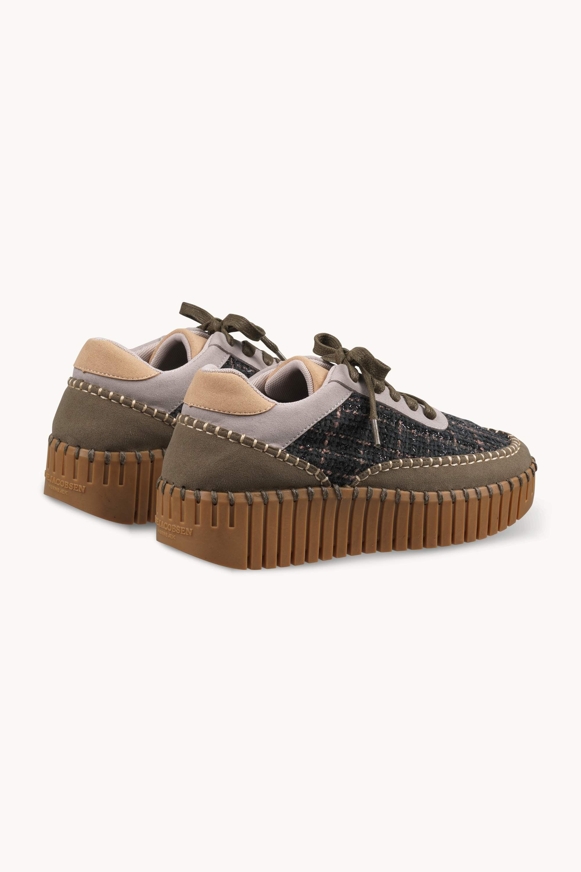 Tulip Sneaker Mix - Deep Olive Mocca