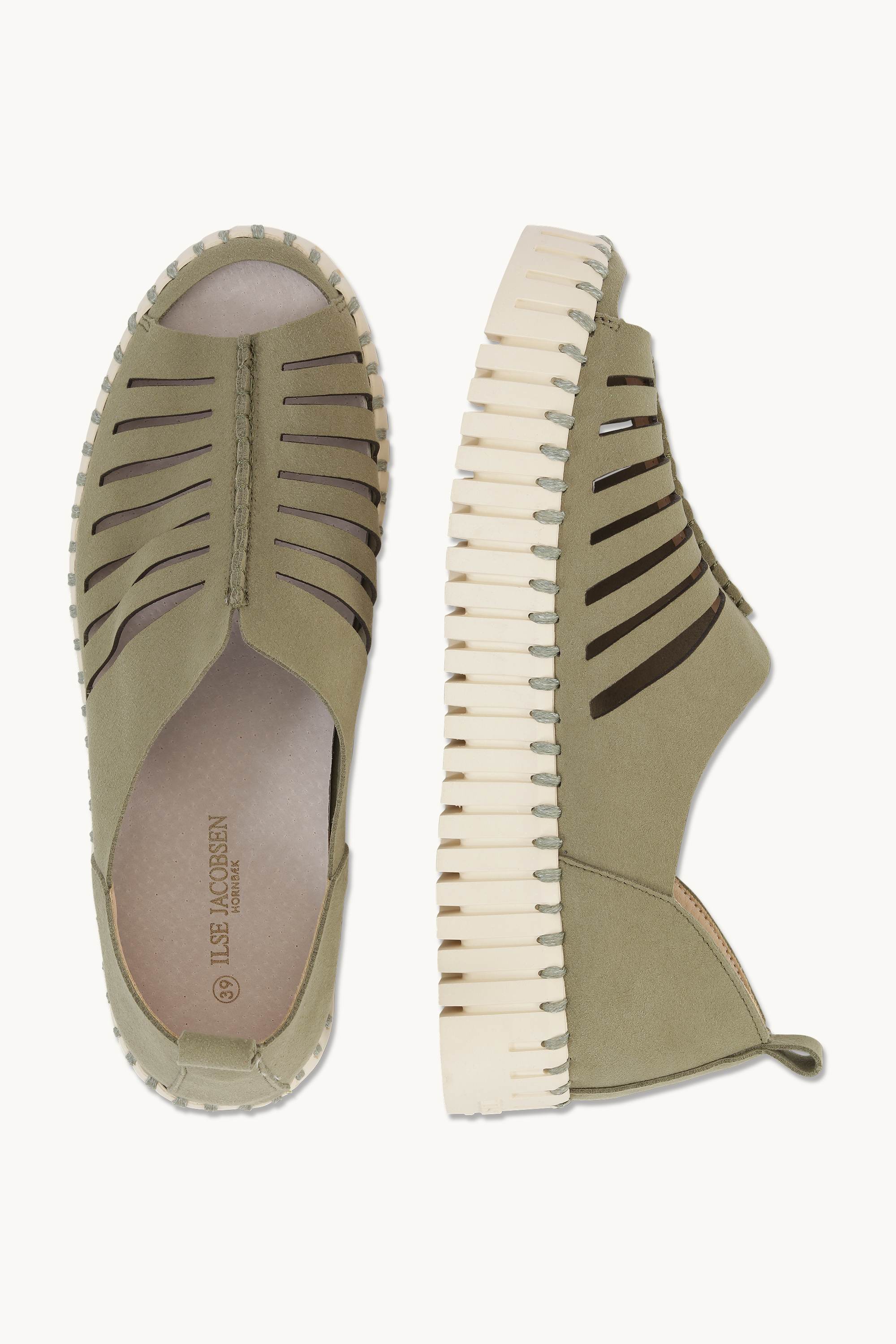 Tulip Shaped Sandal - Army