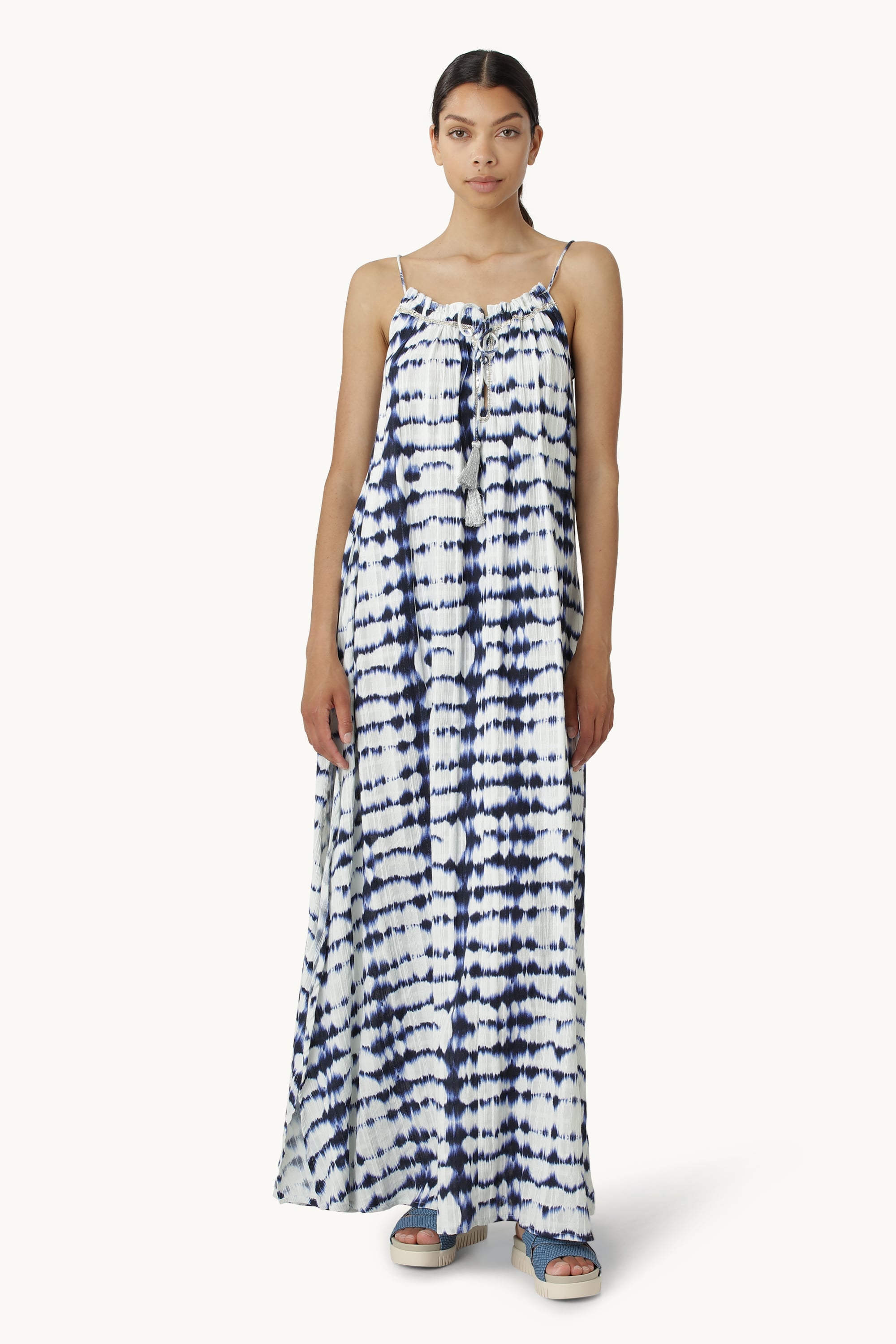 Long Dress - Indigo