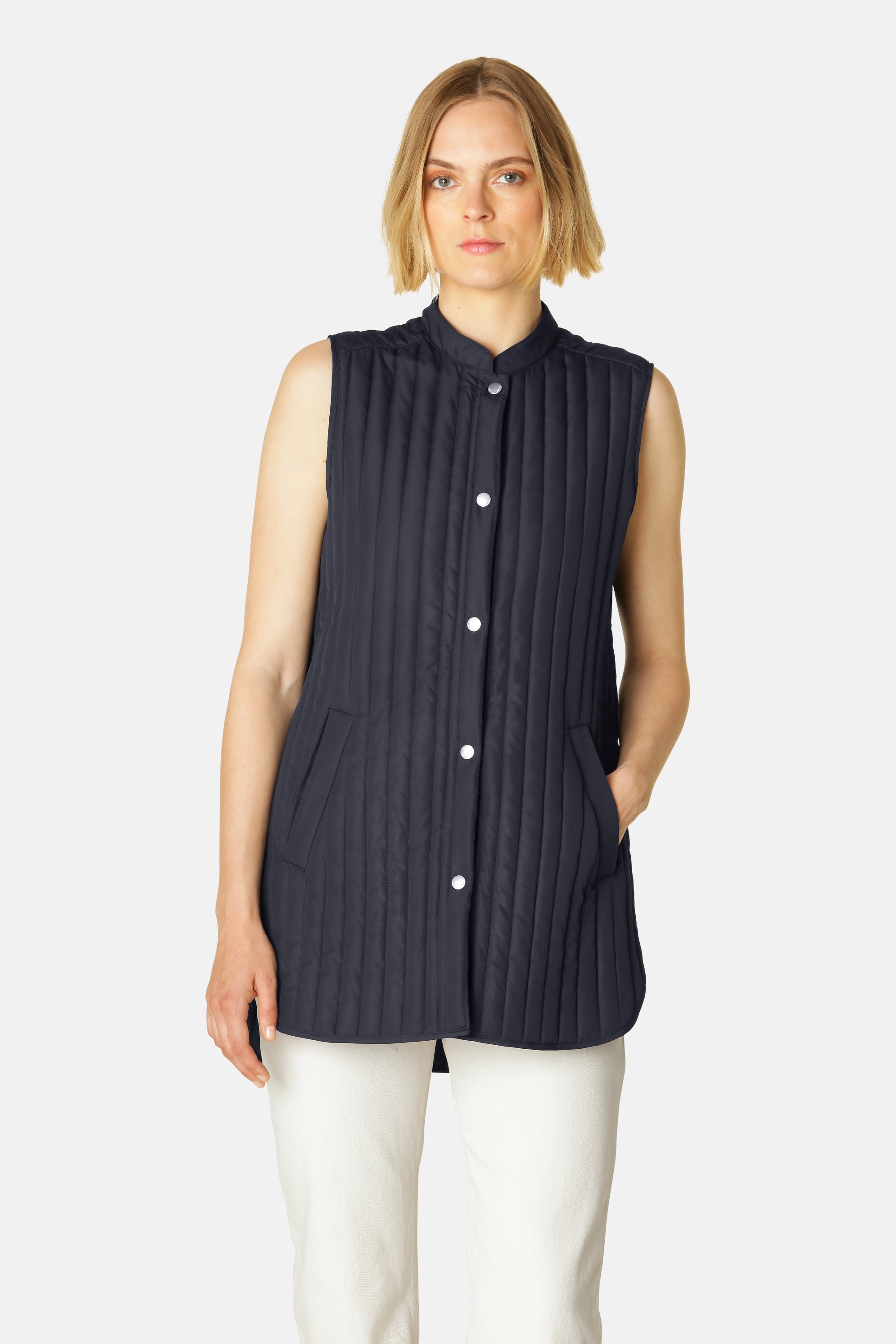 Ilse Jacobsen Hornbæk Outerwear Vest Vest 660 Dark Indigo