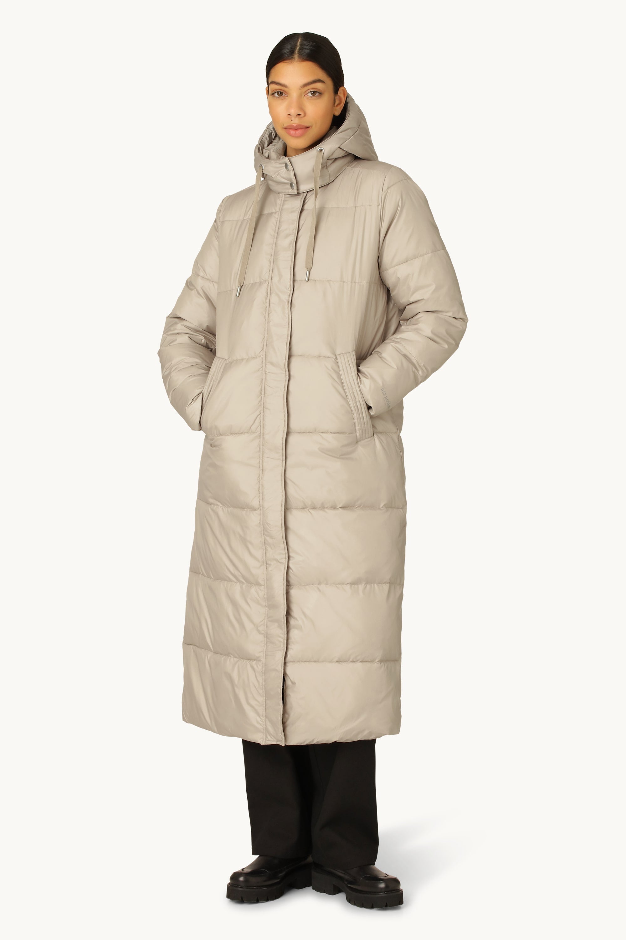 Manteau long rembourré - Cobblestone